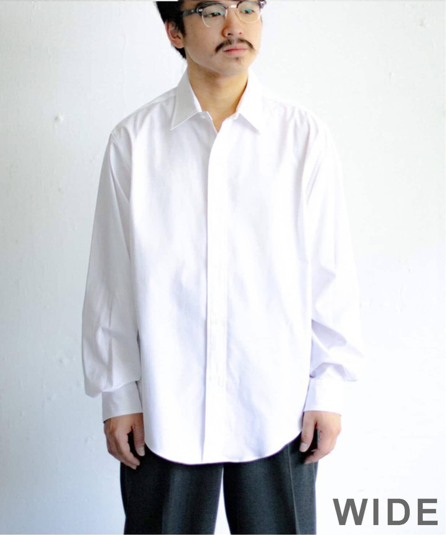 LE / エルイー】WIDE RG SH（シャツ／ブラウス）｜L