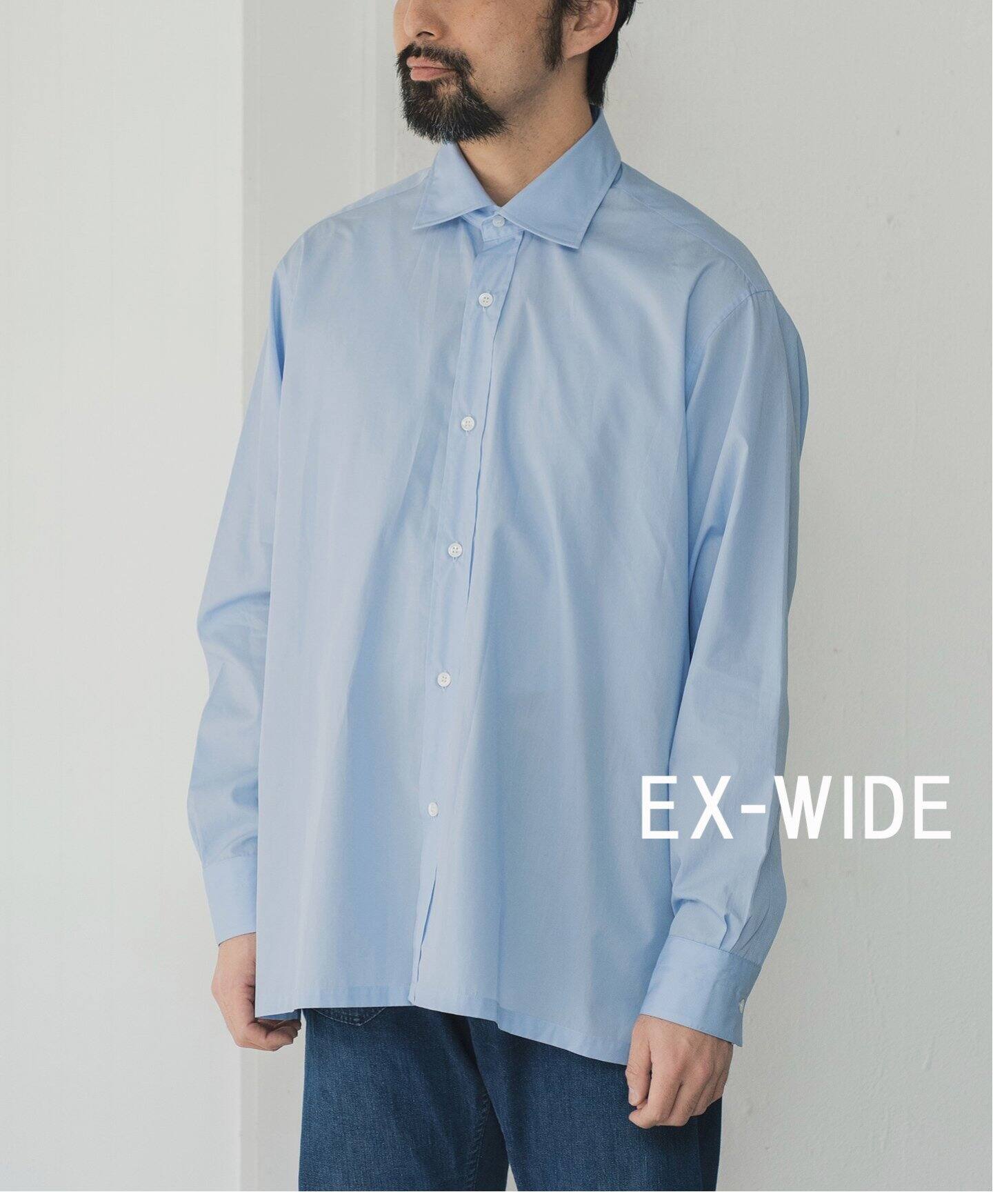 LE / エルイー】EX WIDE FRENCH SH（シャツ／ブラウス）｜L
