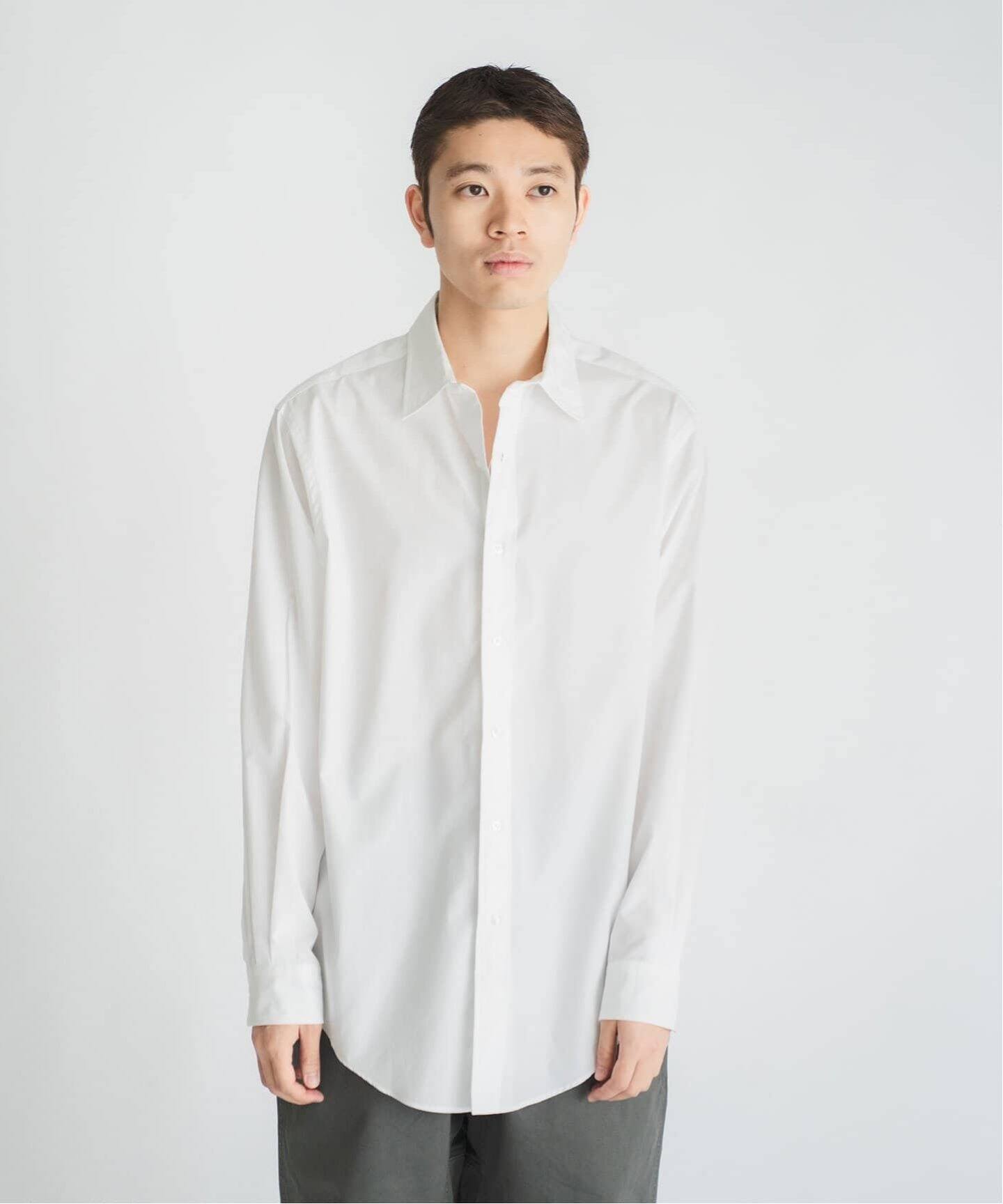 LE / エルイー】WIDE / ワイド レギュラー シャツ（シャツ／ブラウス 