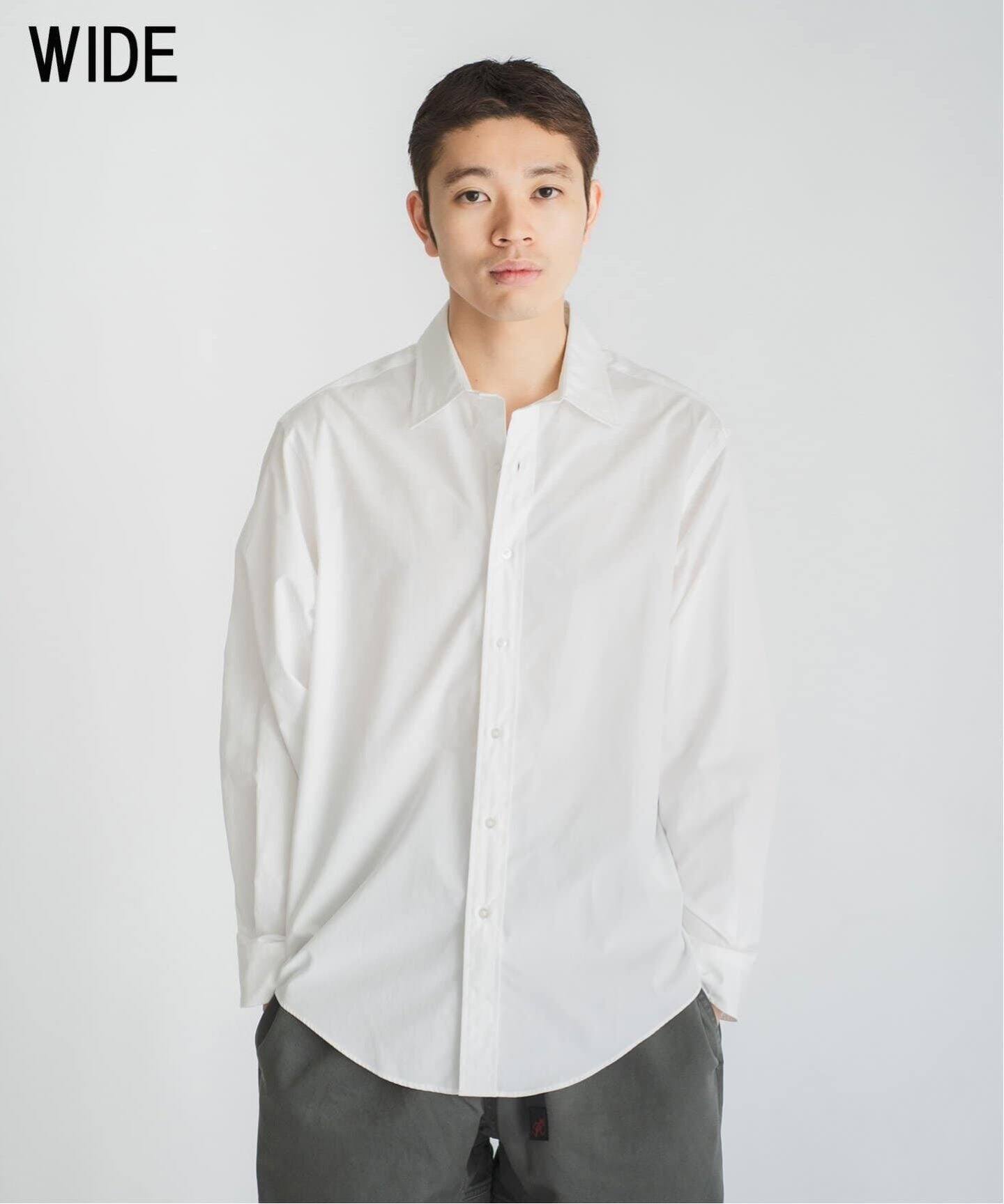 LE / エルイー】WIDE / ワイド レギュラー シャツ（シャツ／ブラウス  