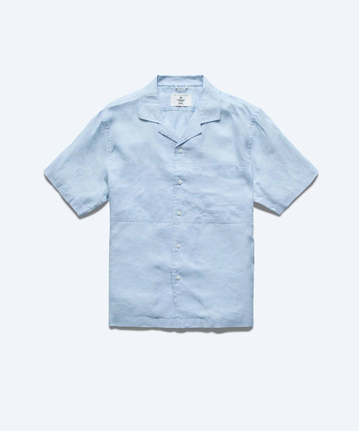 【Reigning Champ】ライトウェイト・コットン・ヘンリー シャツ Reigning Champ】ライトウェイト・コットン・ヘンリー シャツ