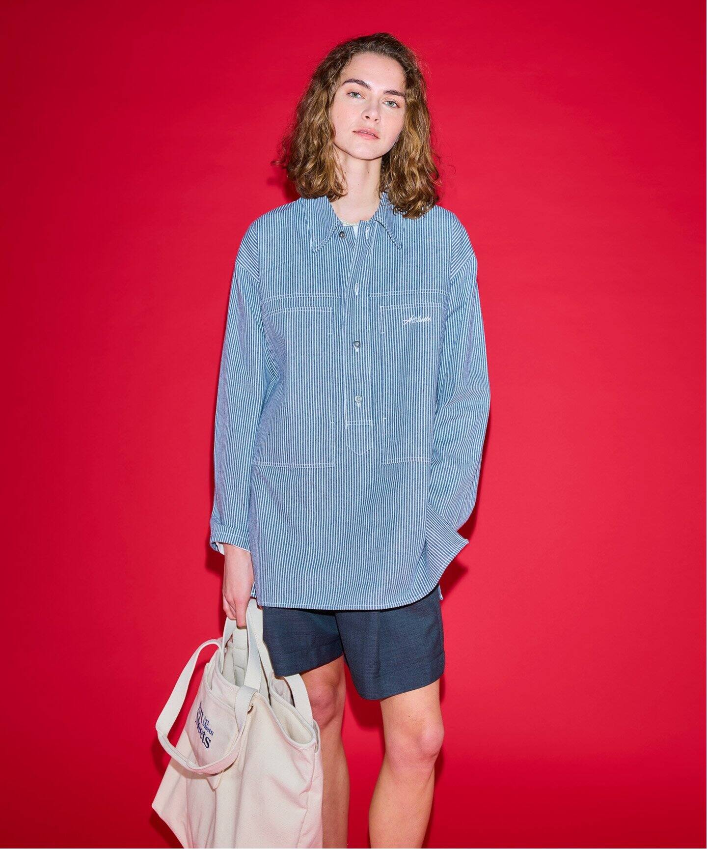 チュニック丈プルオーバーシャツ（シャツ／ブラウス）｜OUTDOOR