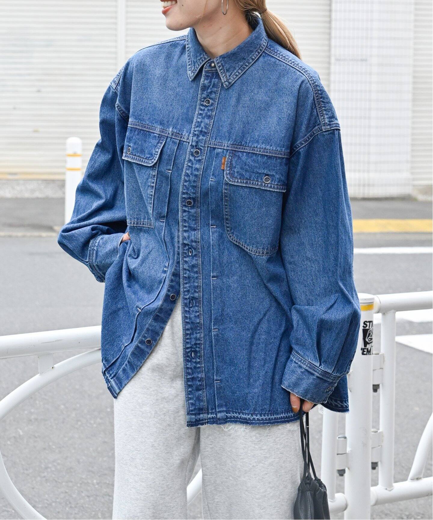 ULTデニムワーカーシャツ（シャツ／ブラウス）｜OUTDOOR PRODUCTS 
