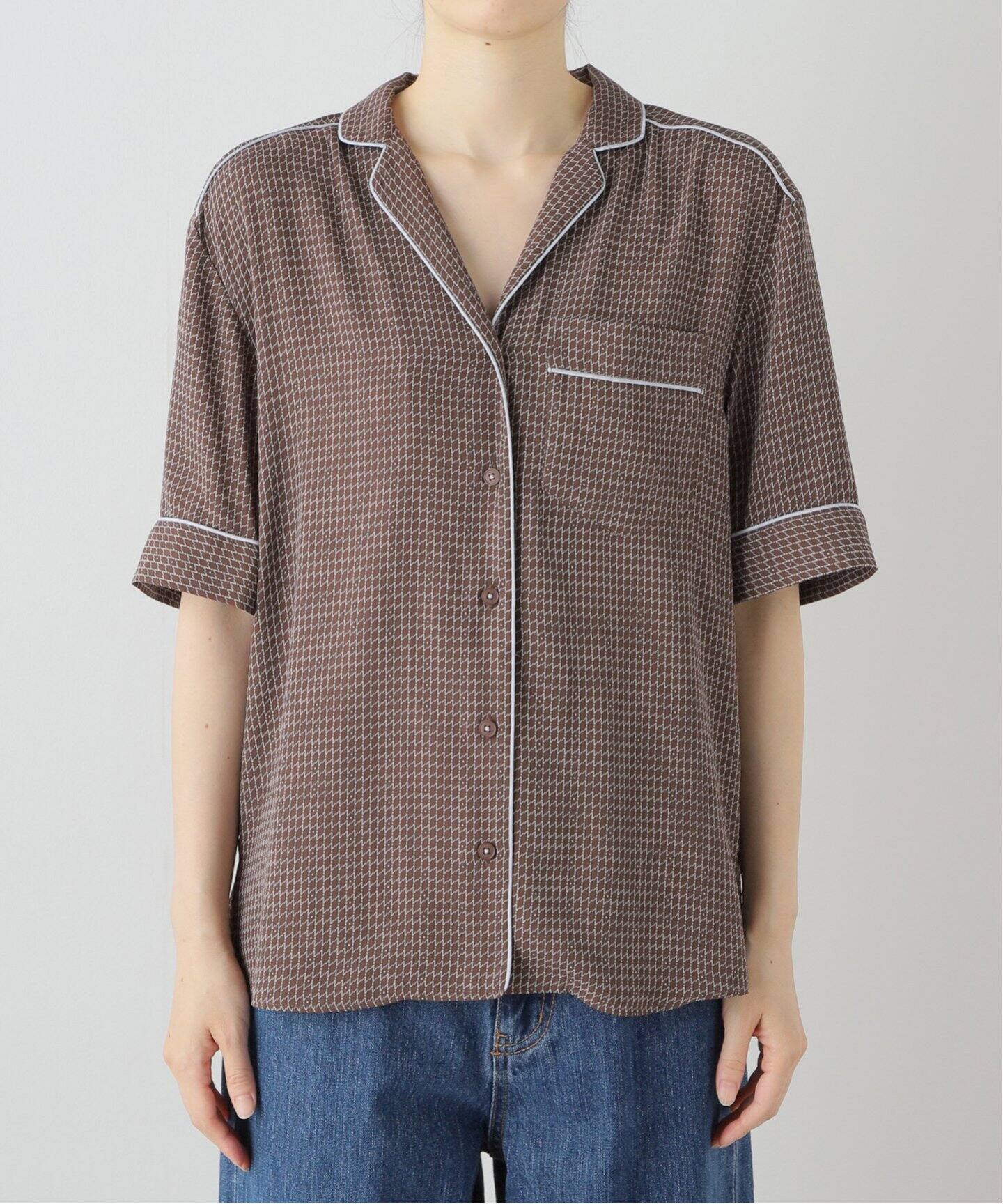 TODAYFUL Geometric Halfsleeve Shirt 12410419（シャツ／ブラウス 