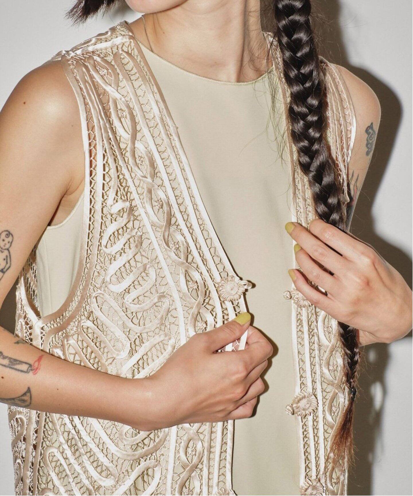 TODAYFUL Embroidery Middle Vest 12410404（シャツ／ブラウス 