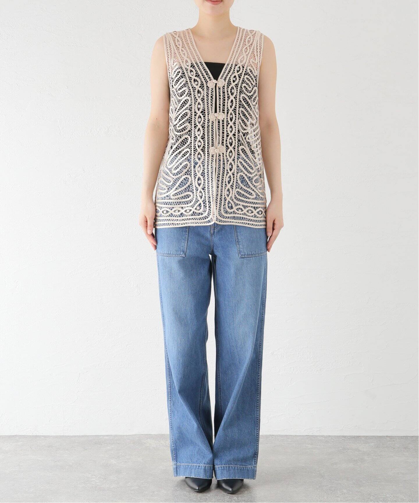 TODAYFUL Embroidery Middle Vest 12410404（シャツ／ブラウス 