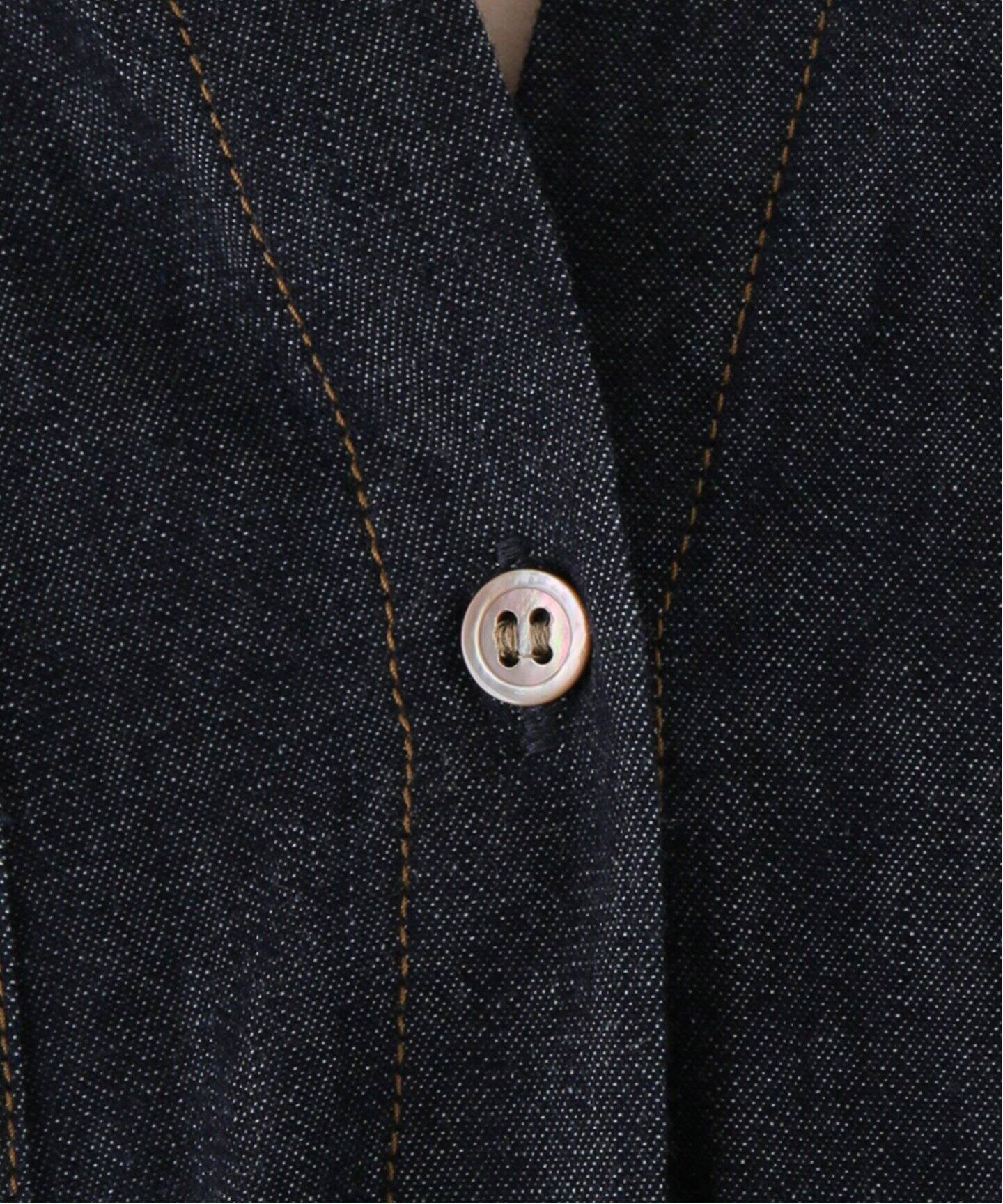 Munich/ミューニック】washed slub denim shirt（シャツ／ブラウス rienda☆水着ワンピース