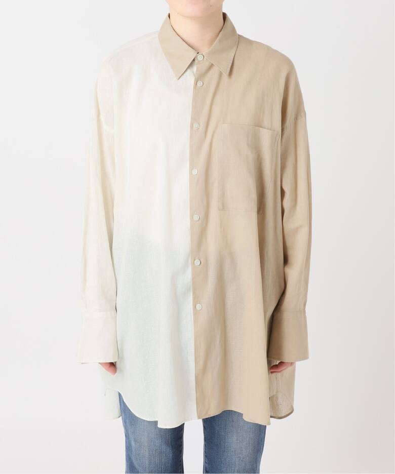 コットンリネンロングシャツ（シャツ／ブラウス）｜Spick and Span 
