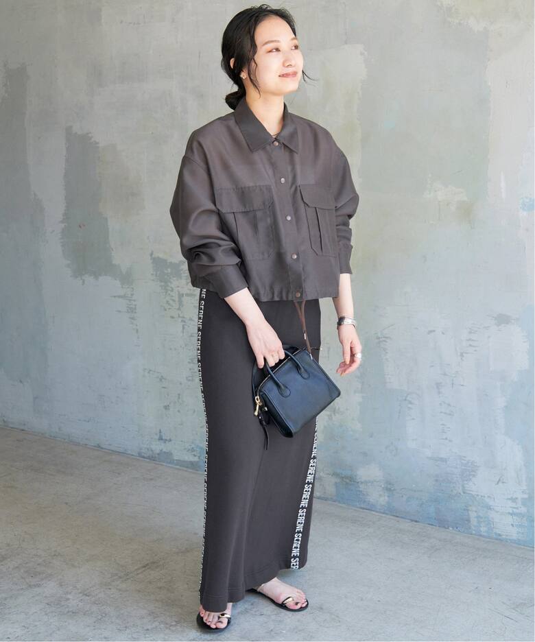 オーガンジーシャツブルゾン（シャツ／ブラウス）｜Spick and Span  