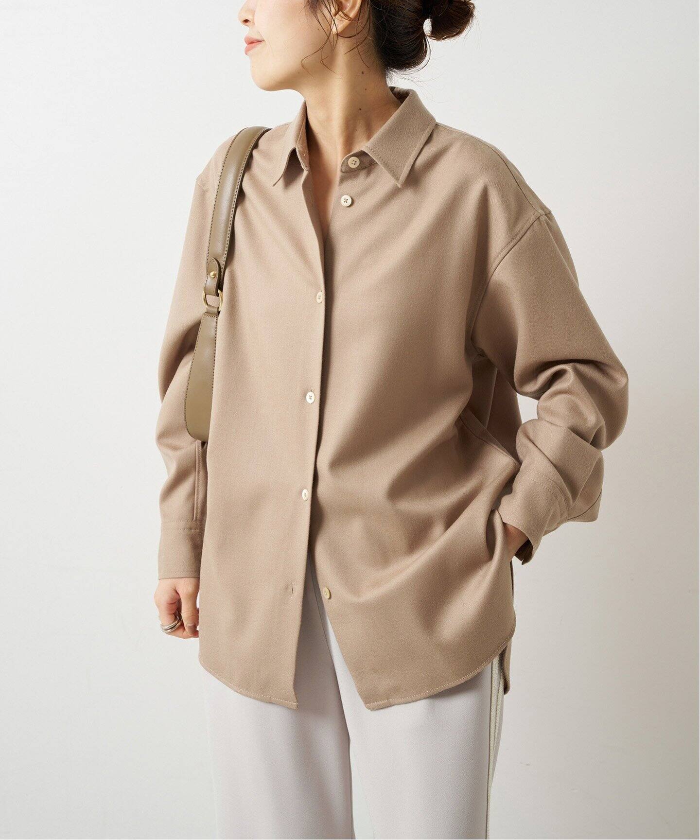 ファインウールストレッチシャツ（シャツ／ブラウス）｜Spick and Span 