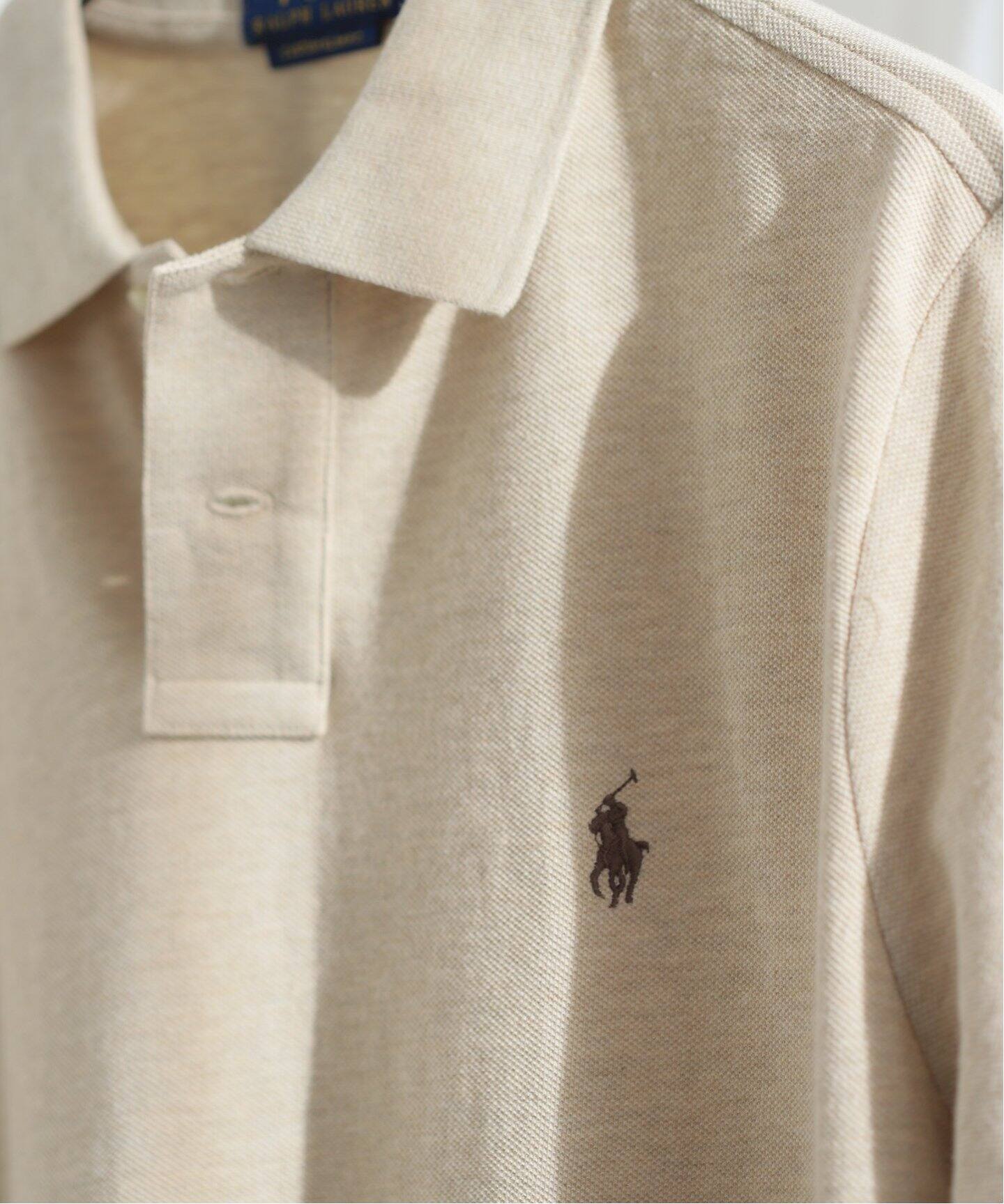 POLO RALPH LAUREN / ポロ ラルフ ローレン】 CUSTOM SLIM FIT POLO S 