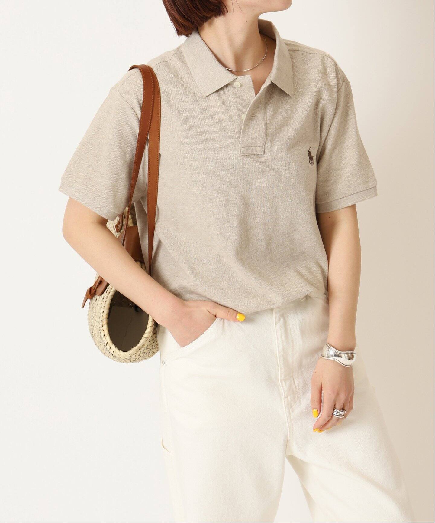 POLO RALPH LAUREN / ポロ ラルフ ローレン】 CUSTOM SLIM FIT POLO S 
