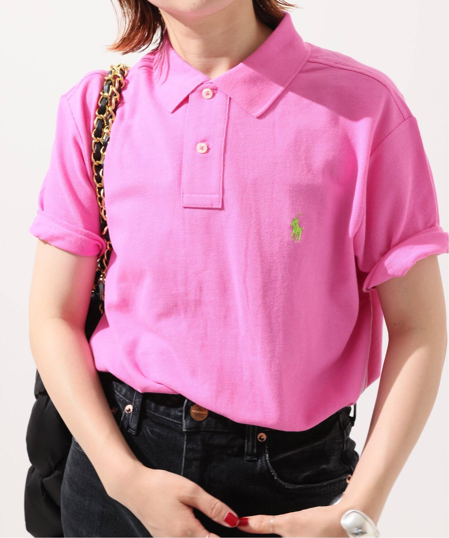 POLO RALPH LAUREN / ポロ ラルフ ローレン】 CUSTOM SLIM FIT POLO S 