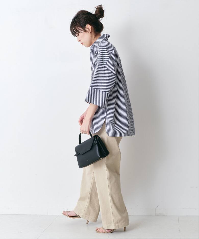 TICCA / ティッカ】 スクエアハンソデダブルカフスシャツ（シャツ 