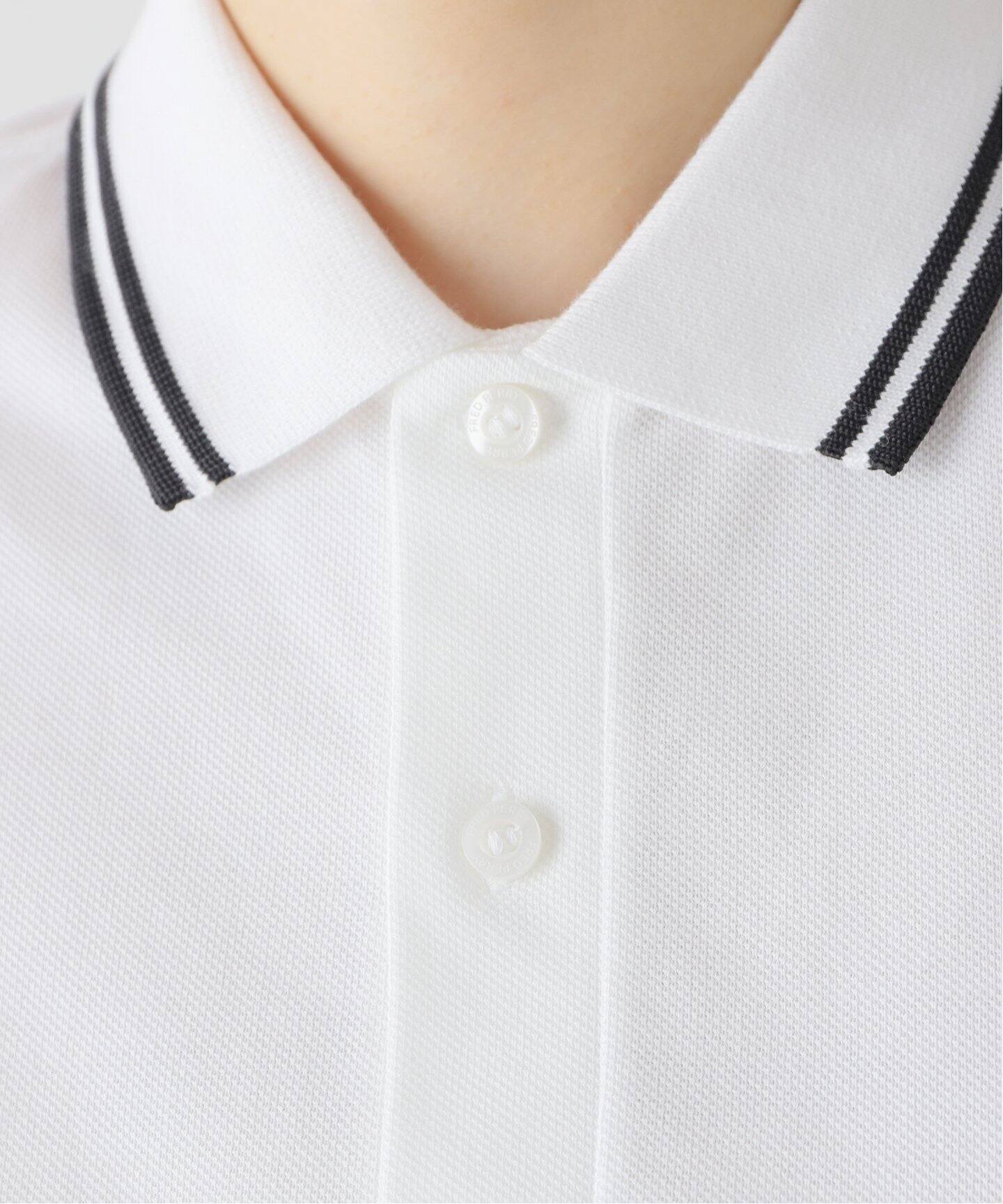 Spick&Span♦︎フレッドペリー ホワイト ポロシャツ 半袖 Spick&Span♦︎フレッドペリー ホワイト ポロシャツ 半袖