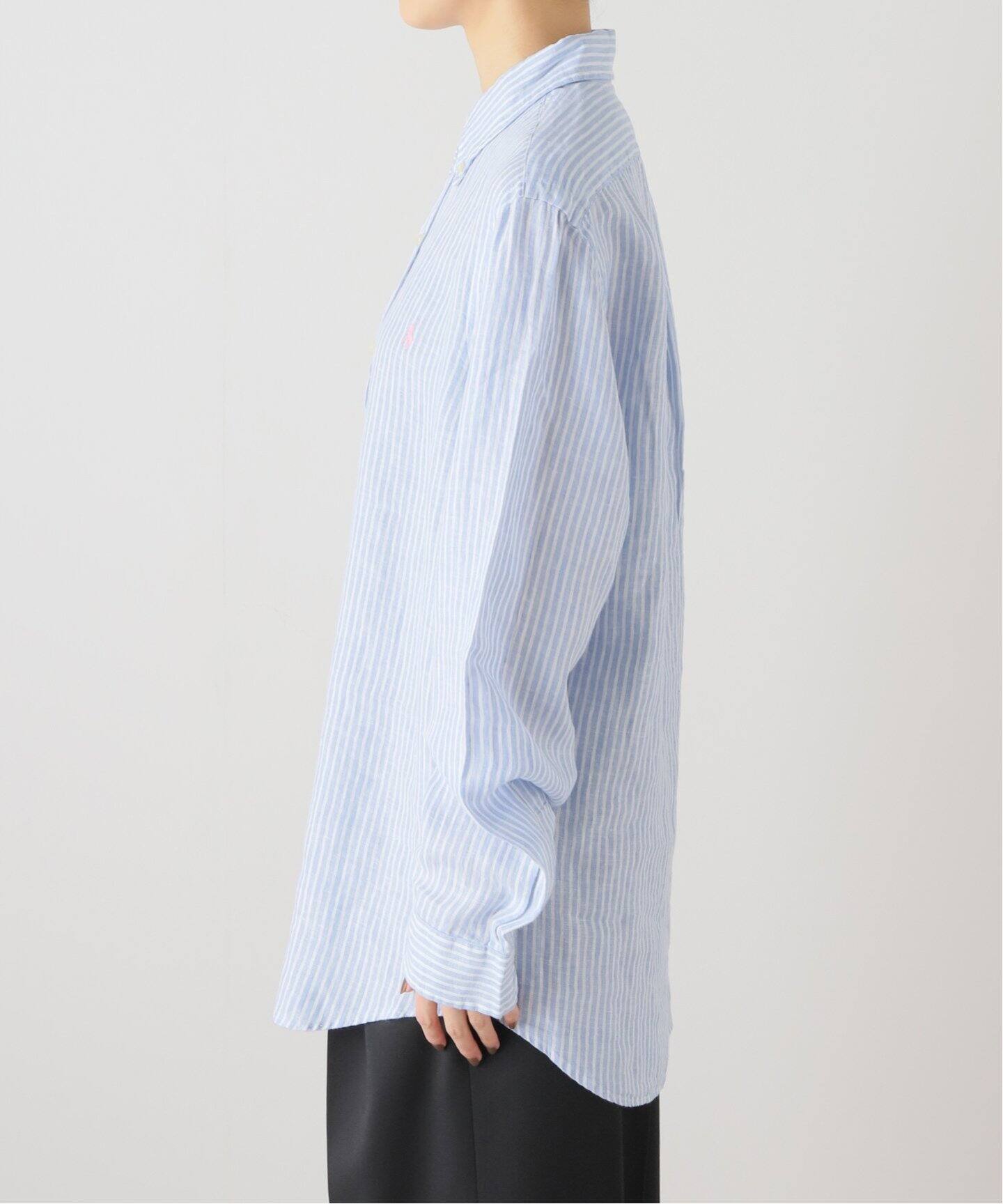 POLO RALPH LAUREN/ポロ ラルフ ローレン】 CUSTOM FIT BD LINEN SH 