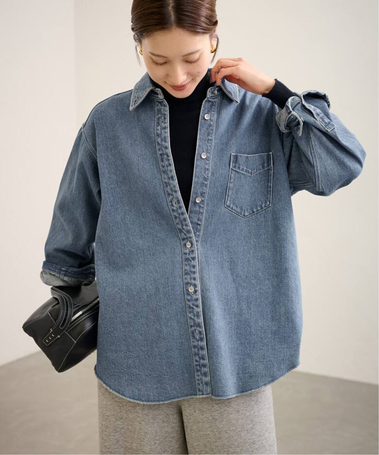 ≪追加≫denim シャツ（シャツ／ブラウス）｜FRAMeWORK（フレーム 