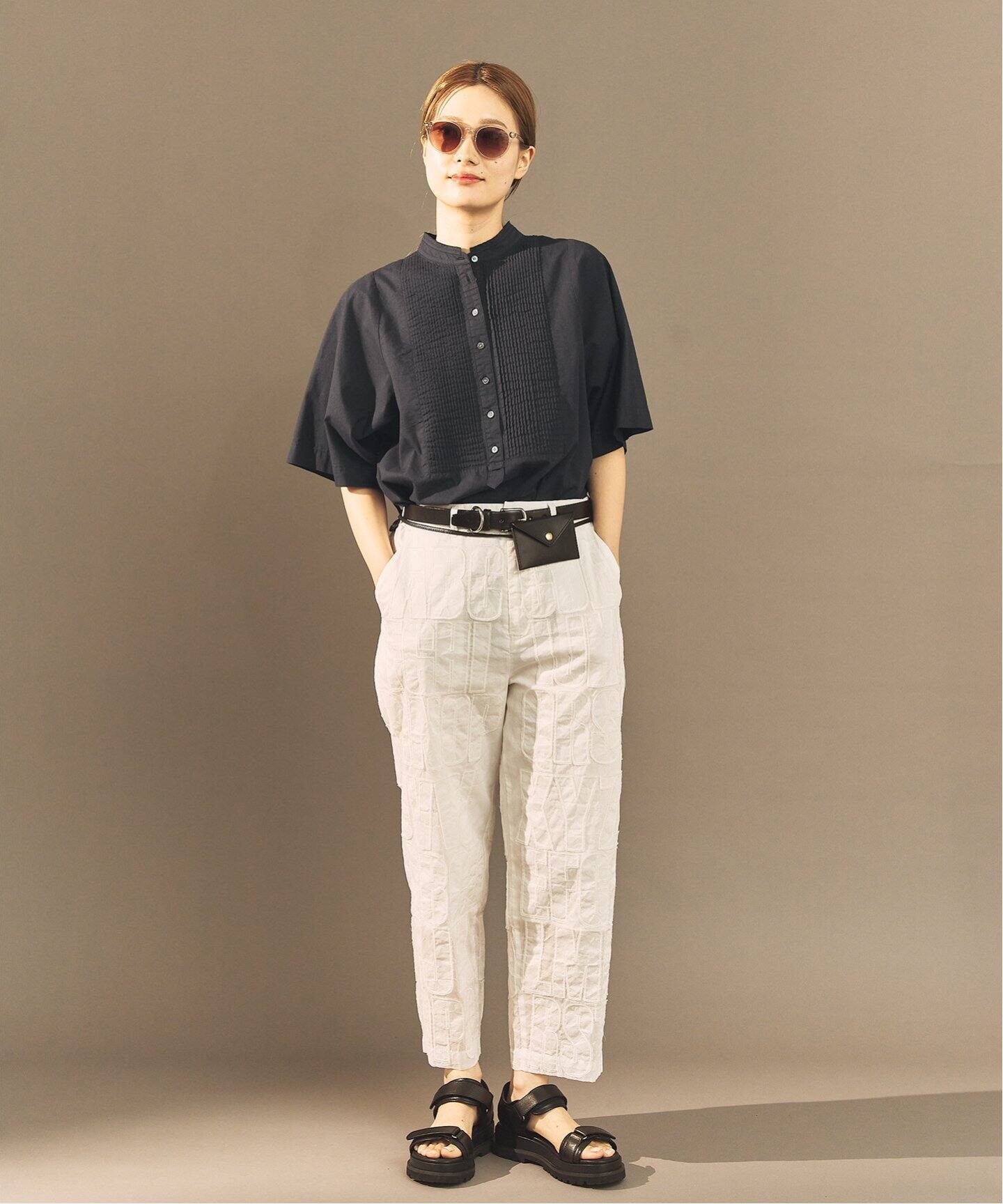 OUT OF FRAMe Khadi pintuck シャツ（シャツ／ブラウス）｜FRAMeWORK 