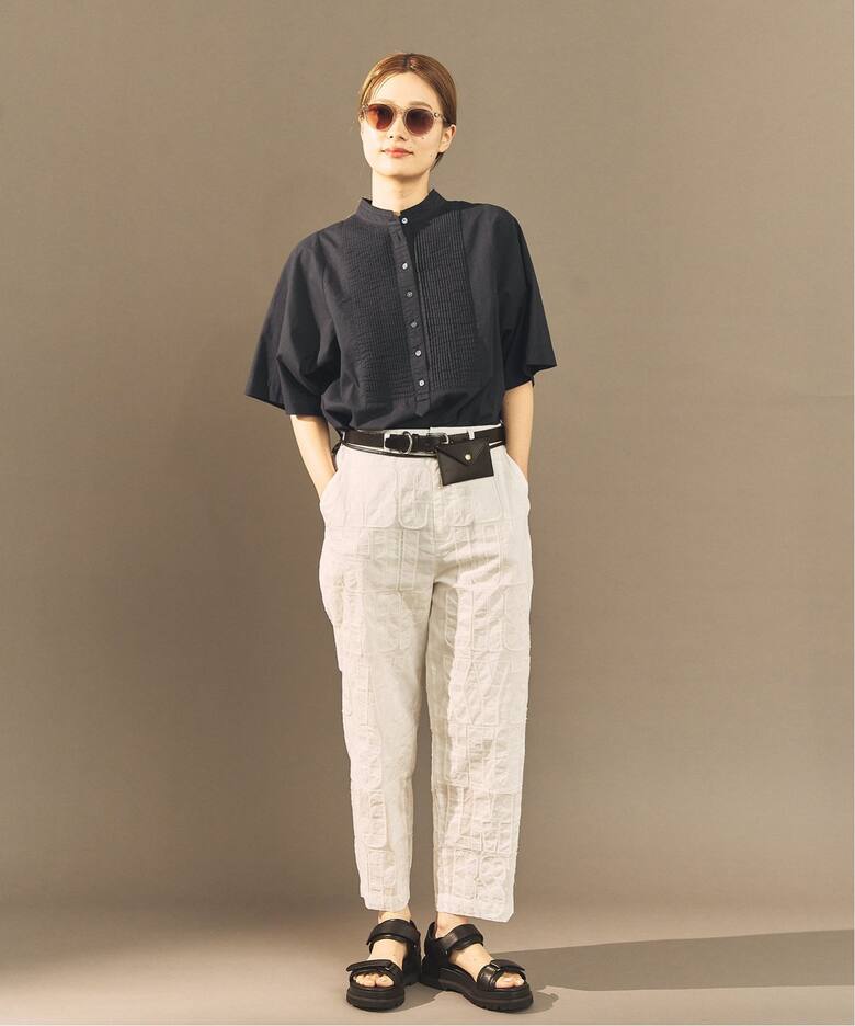 OUT OF FRAMe Khadi pintuck シャツ（シャツ／ブラウス）｜FRAMeWORK 