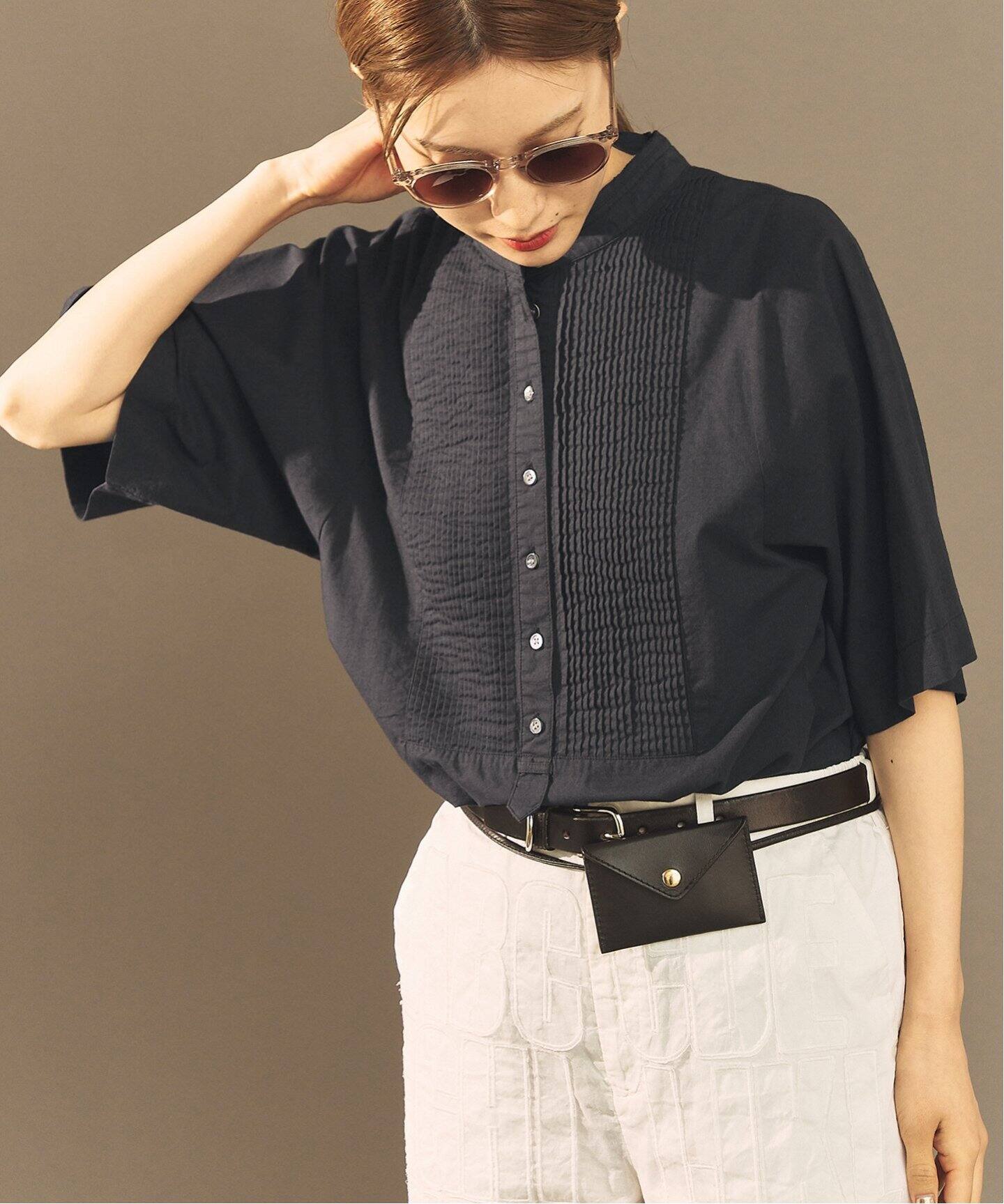 OUT OF FRAMe Khadi pintuck シャツ（シャツ／ブラウス）｜FRAMeWORK 