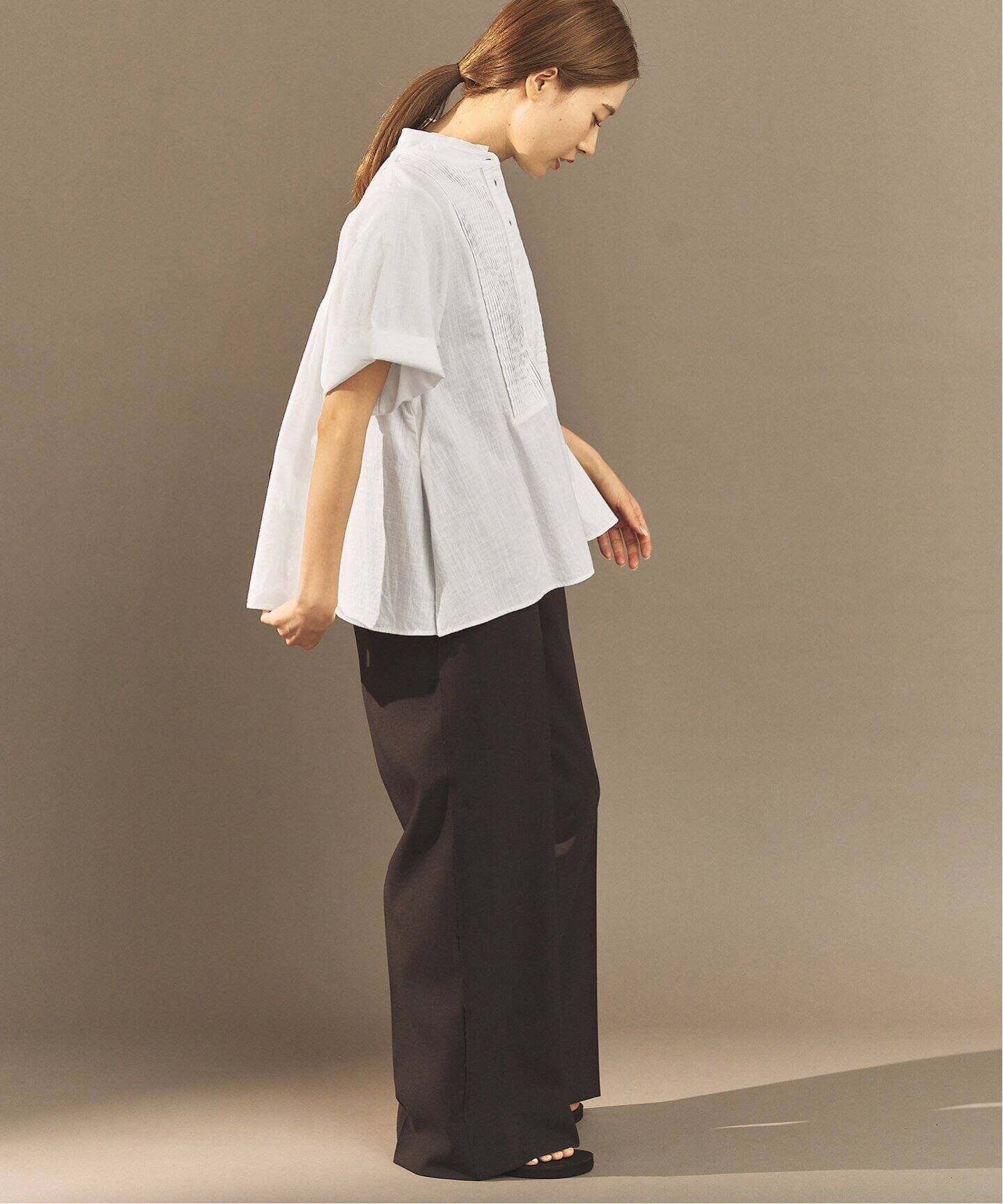 OUT OF FRAMe Khadi pintuck シャツ（シャツ／ブラウス）｜FRAMeWORK 