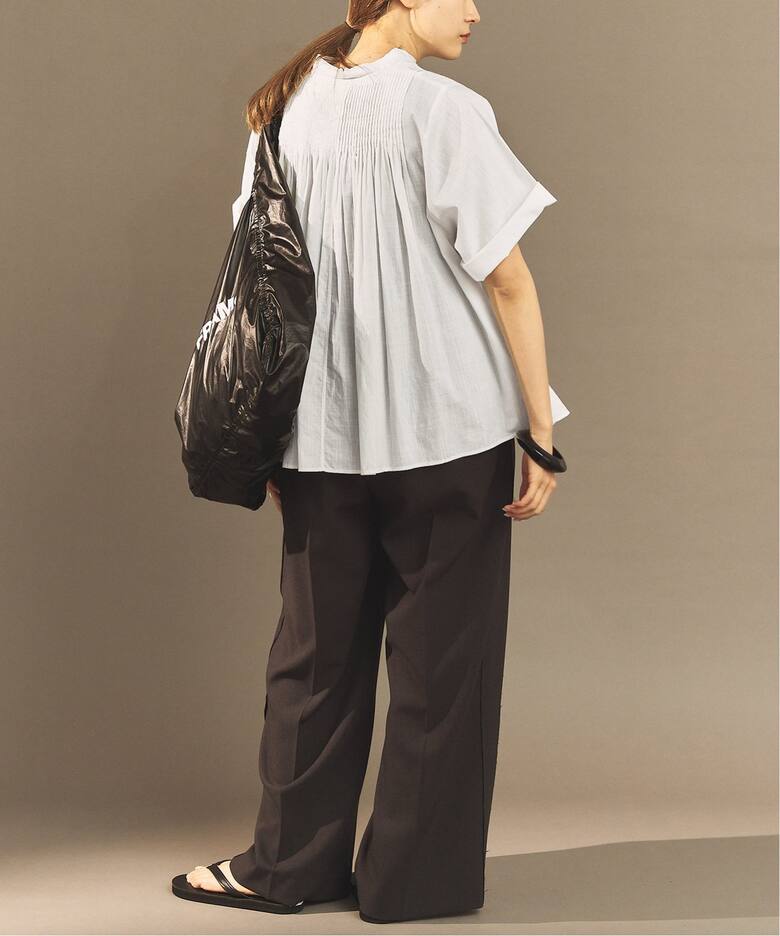 OUT OF FRAMe Khadi pintuck シャツ（シャツ／ブラウス）｜FRAMeWORK 