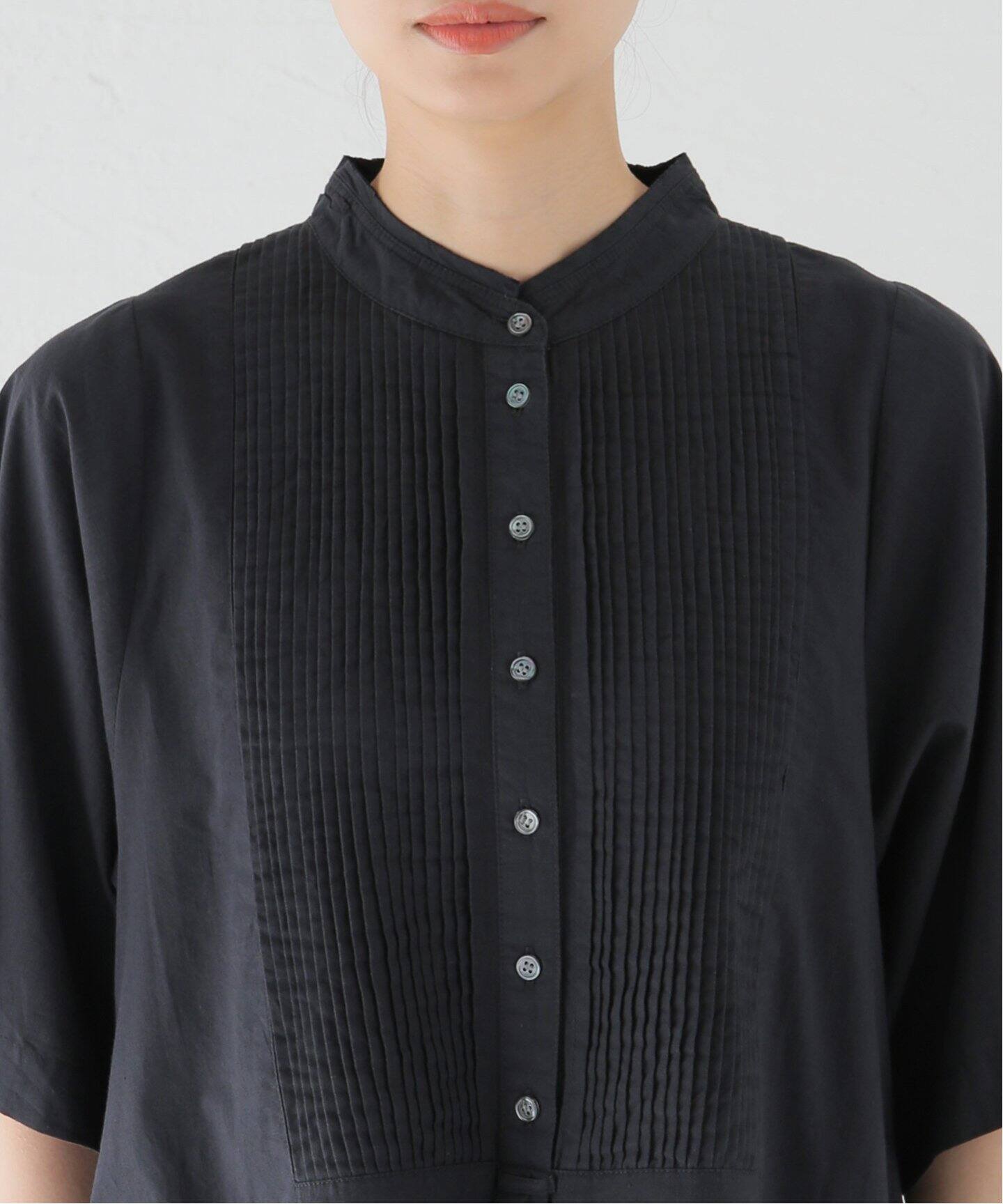 OUT OF FRAMe Khadi pintuck シャツ（シャツ／ブラウス）｜FRAMeWORK 