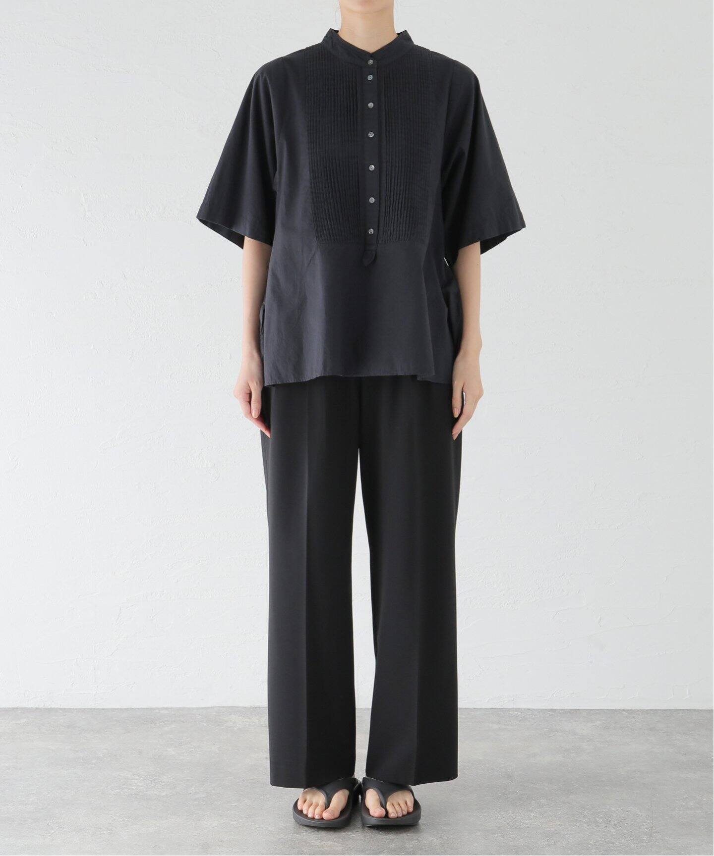 OUT OF FRAMe Khadi pintuck シャツ（シャツ／ブラウス）｜FRAMeWORK 