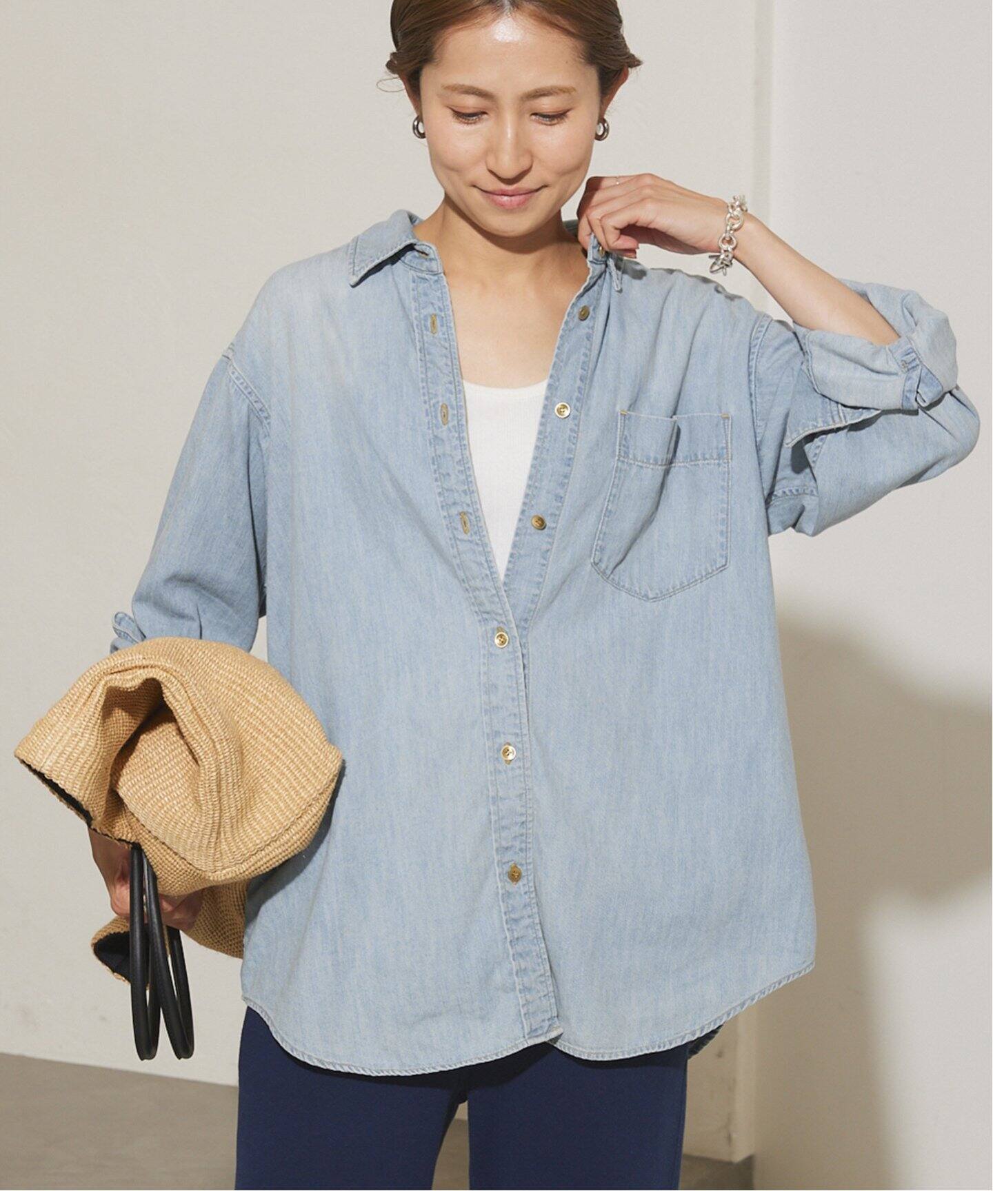 ライトオンスデニムシャツ（シャツ／ブラウス）｜FRAMeWORK（フレーム  