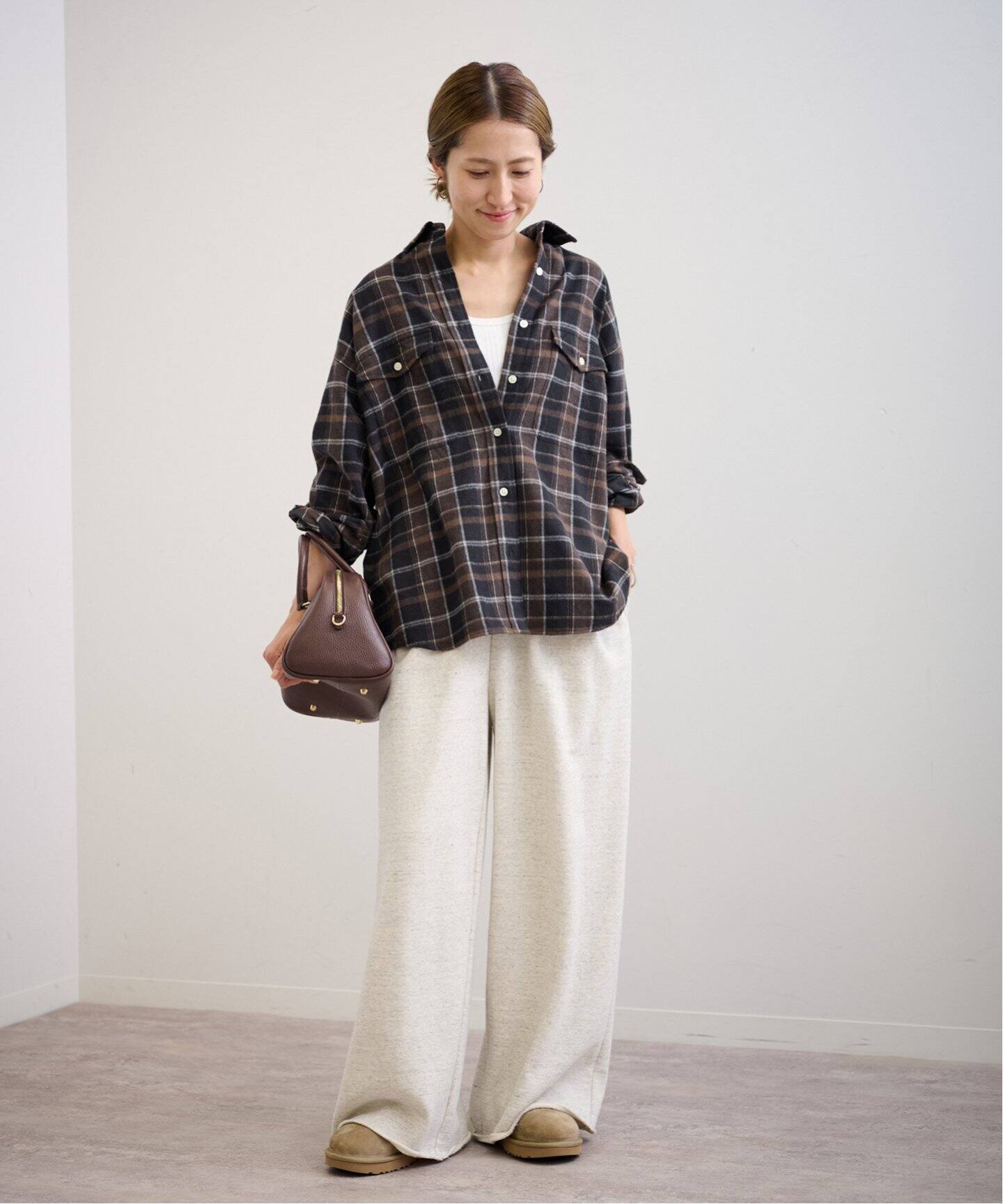 ネルチェックシャツ（シャツ／ブラウス）｜FRAMeWORK（フレームワーク  