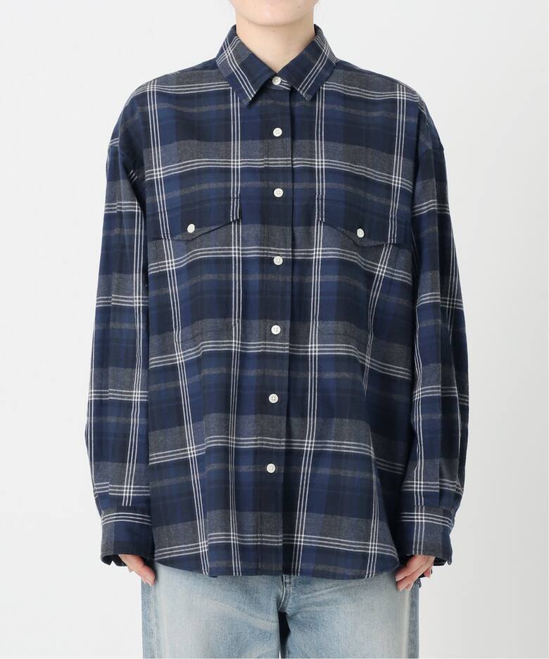 ネルチェックシャツ（シャツ／ブラウス）｜FRAMeWORK（フレームワーク  