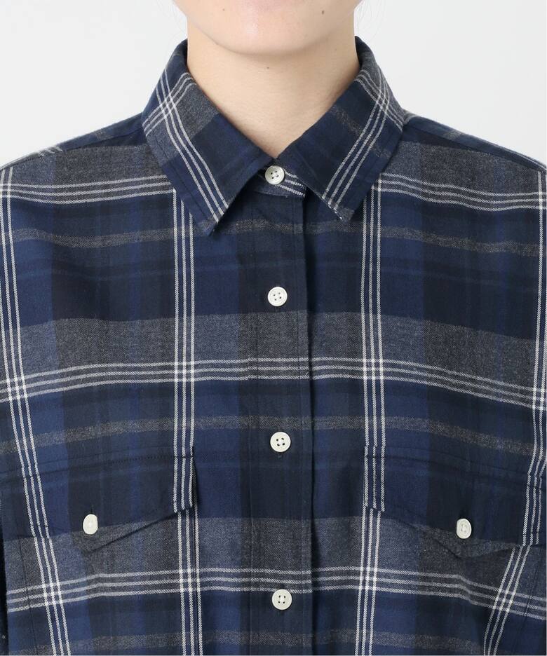 ネルチェックシャツ（シャツ／ブラウス）｜FRAMeWORK（フレームワーク  