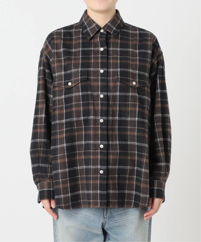 ネルチェックシャツ（シャツ／ブラウス）｜FRAMeWORK（フレームワーク  