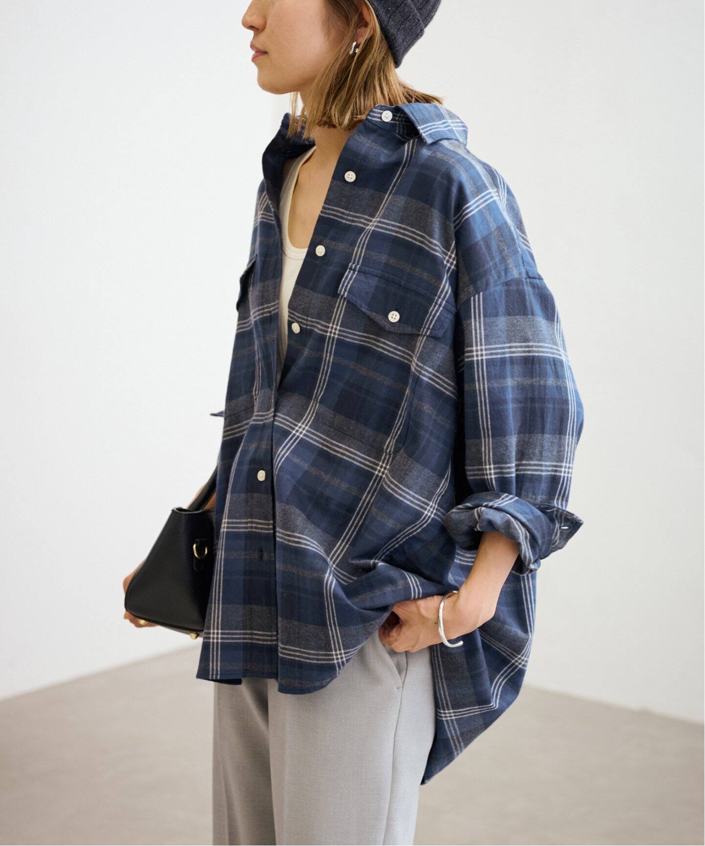 ネルチェックシャツ（シャツ／ブラウス）｜FRAMeWORK（フレームワーク  