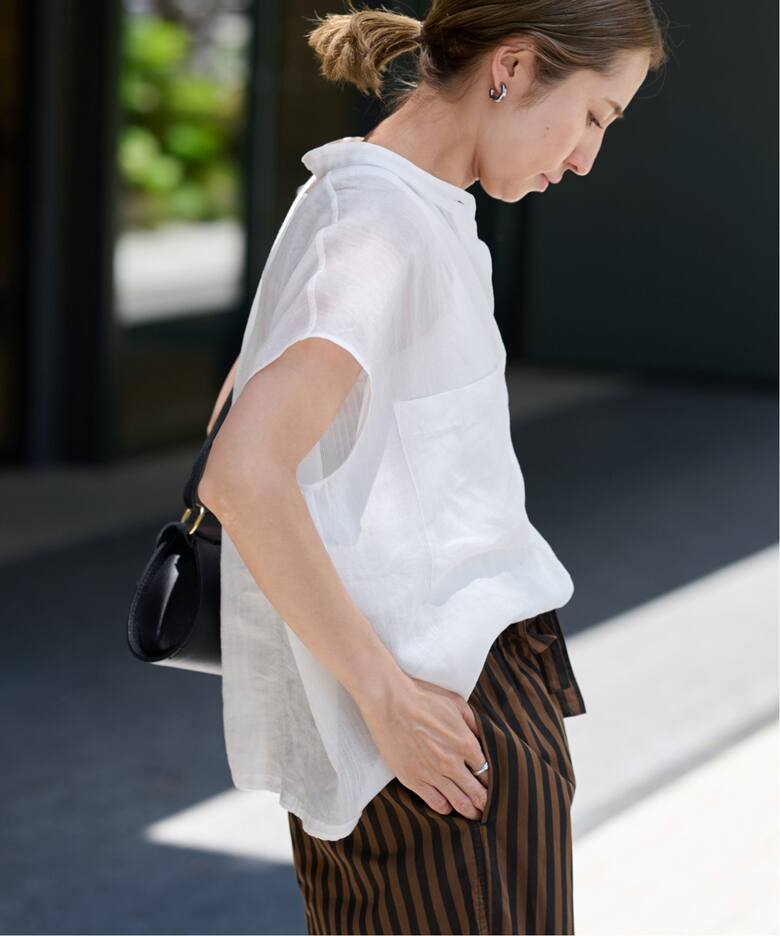 ≪追加≫キャップスリーブドロストシャツ2（シャツ／ブラウス  