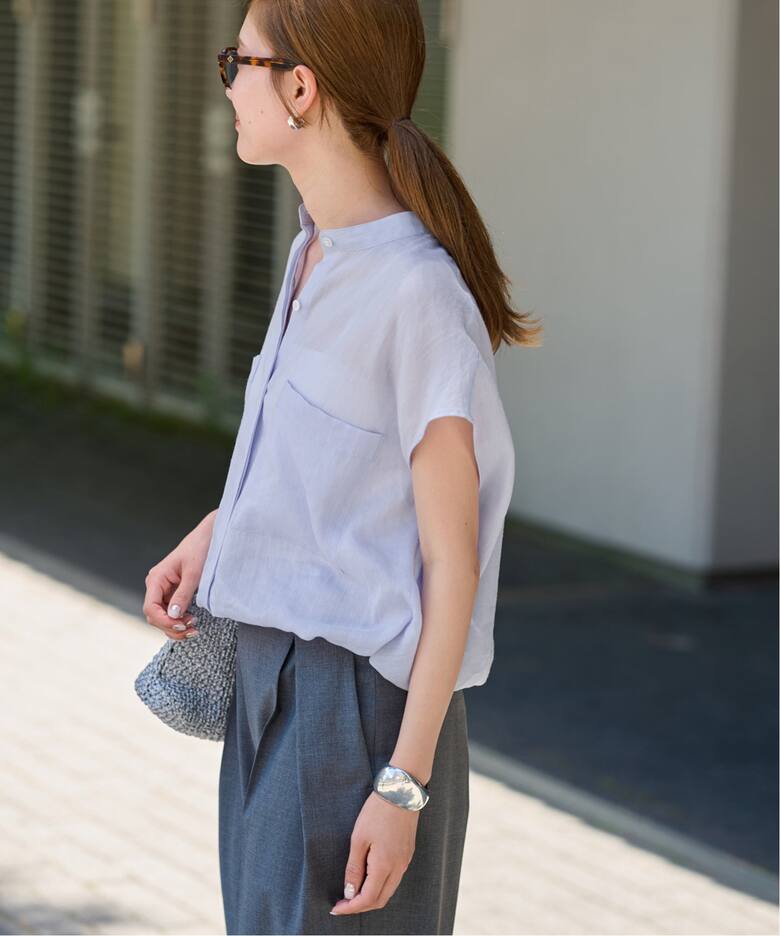 ≪追加≫キャップスリーブドロストシャツ2（シャツ／ブラウス  