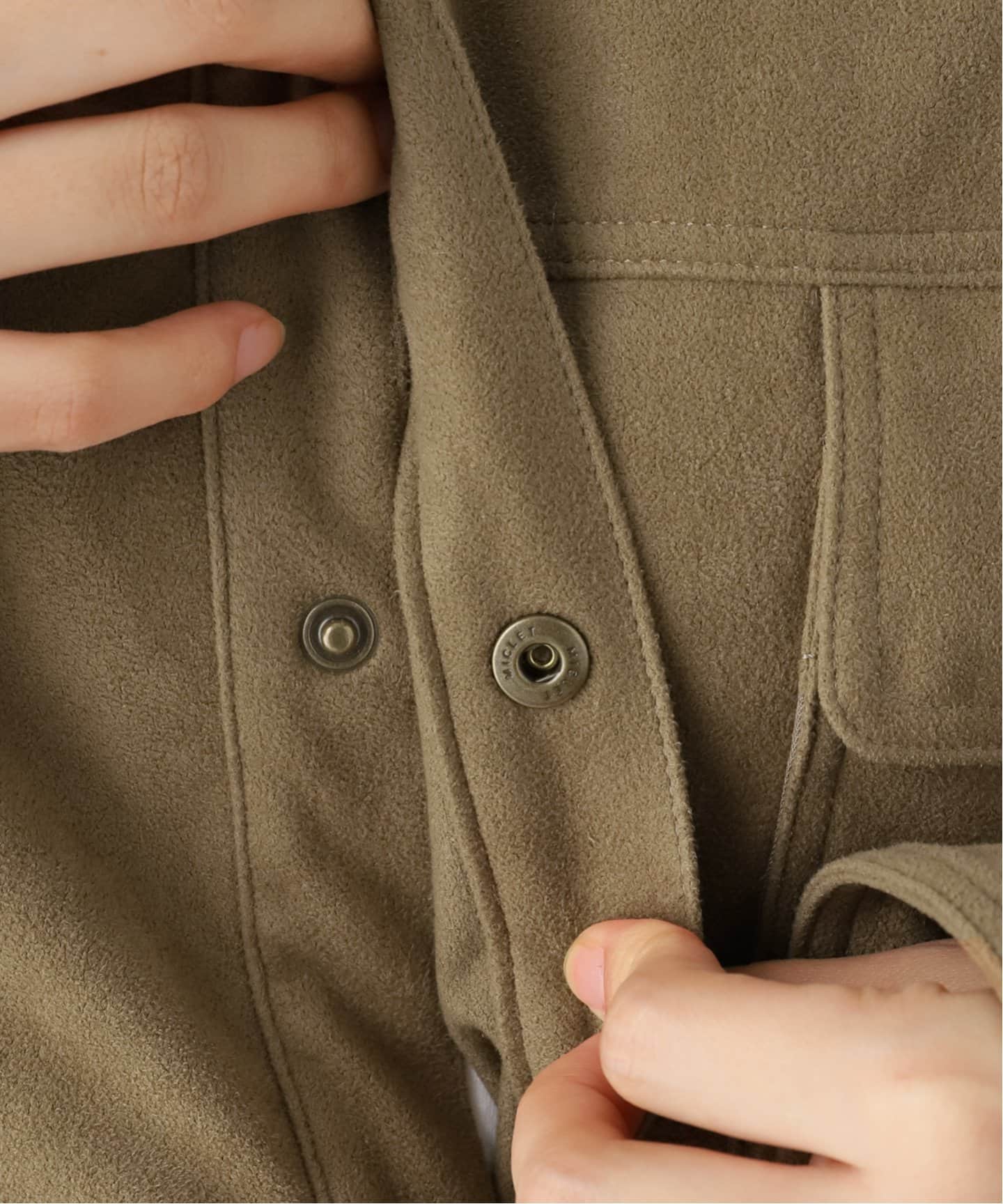 フェイクスエードシャツ（シャツ／ブラウス）｜FRAMeWORK