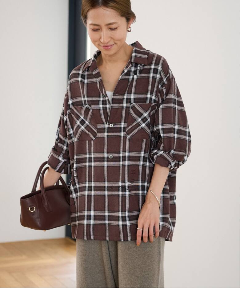 dan river/ダンリバー 別注worn out check シャツ（シャツ／ブラウス 