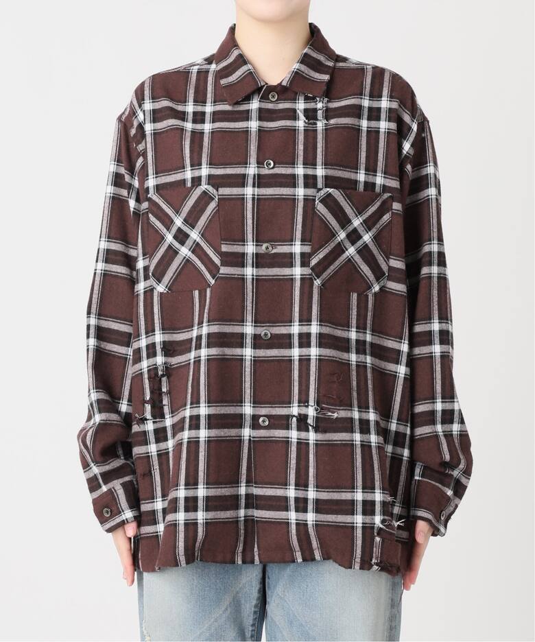 dan river/ダンリバー 別注worn out check シャツ（シャツ／ブラウス 