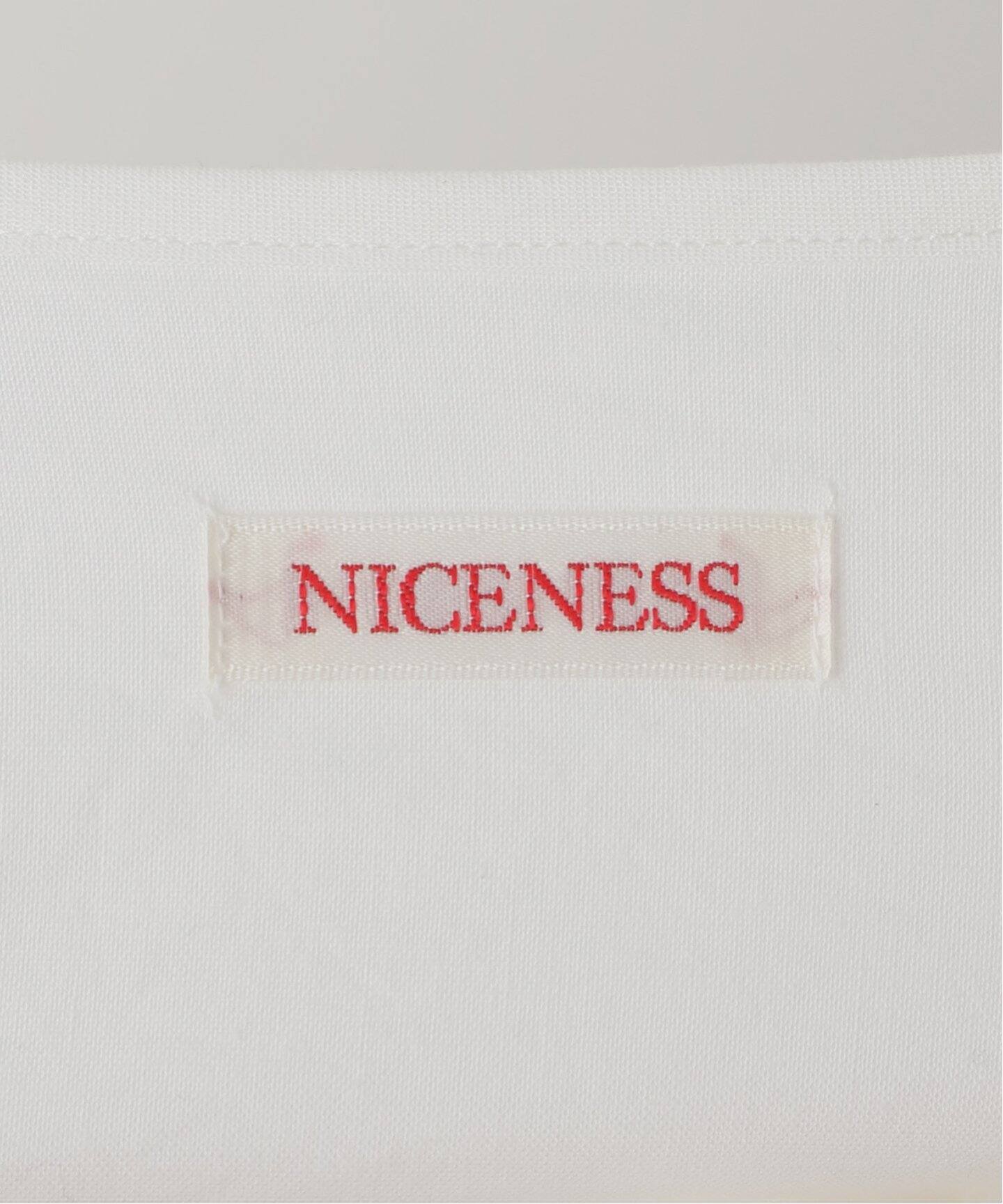 NICENESS / ナイスネス WB.SMITH キャンブリックヘンリーネックシャツ 