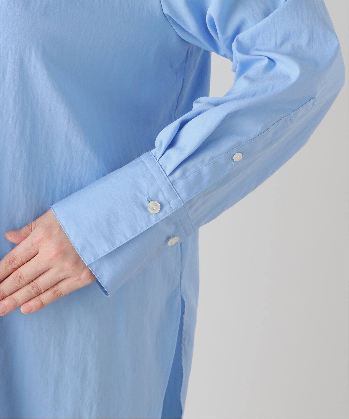 My Policy Shirt】バックボタンレギュラーオーバーシャツ（シャツ 