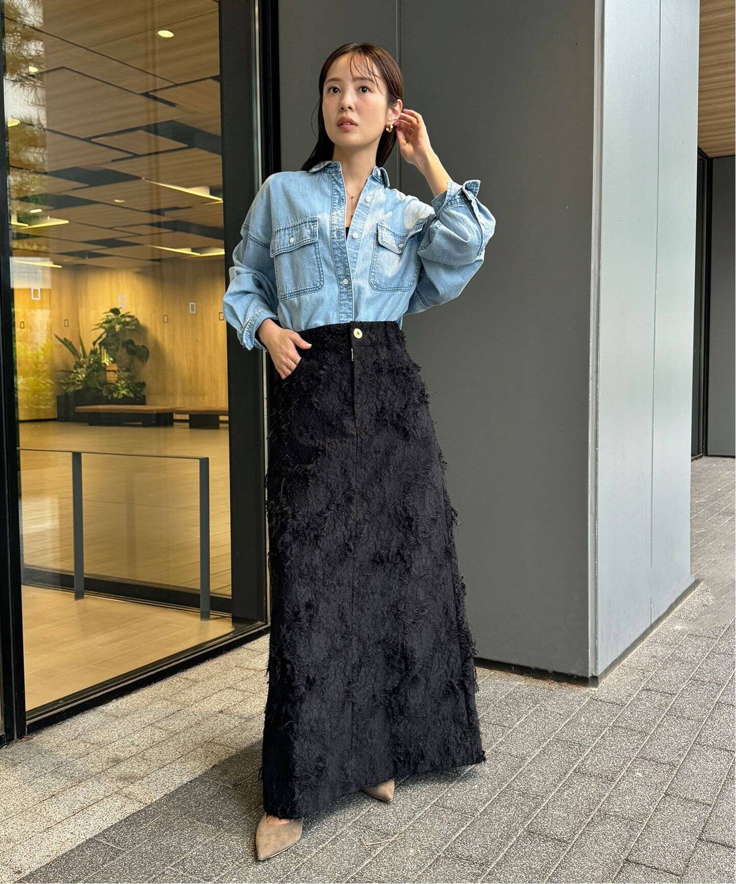 追加》NEEDBY heritage/ニードバイ ヘリテージ NOBLE別注LUCY（シャツ 
