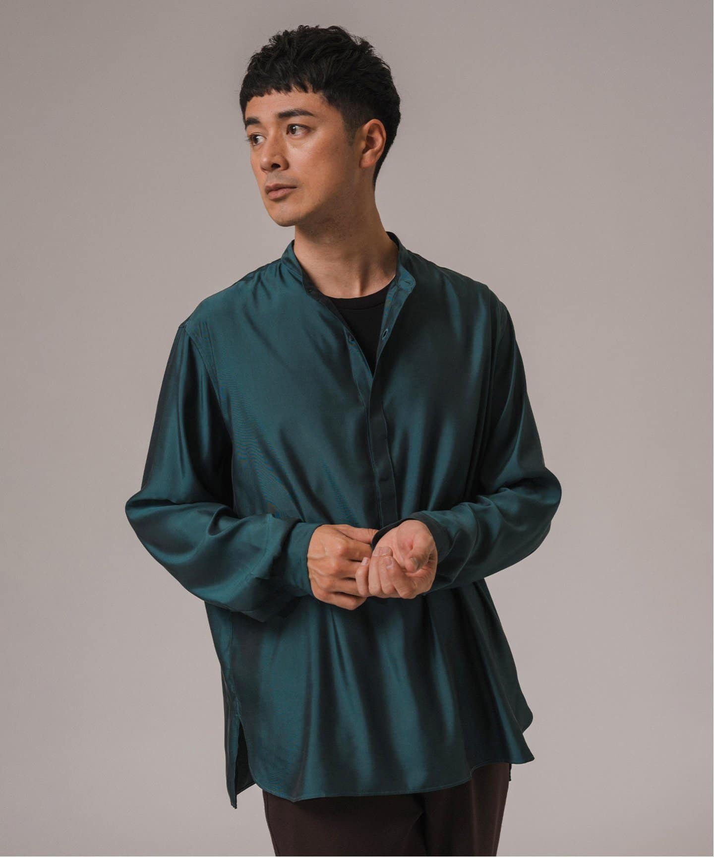 ツイル プルオーバーシャツ（シャツ／ブラウス）｜EDIFICE