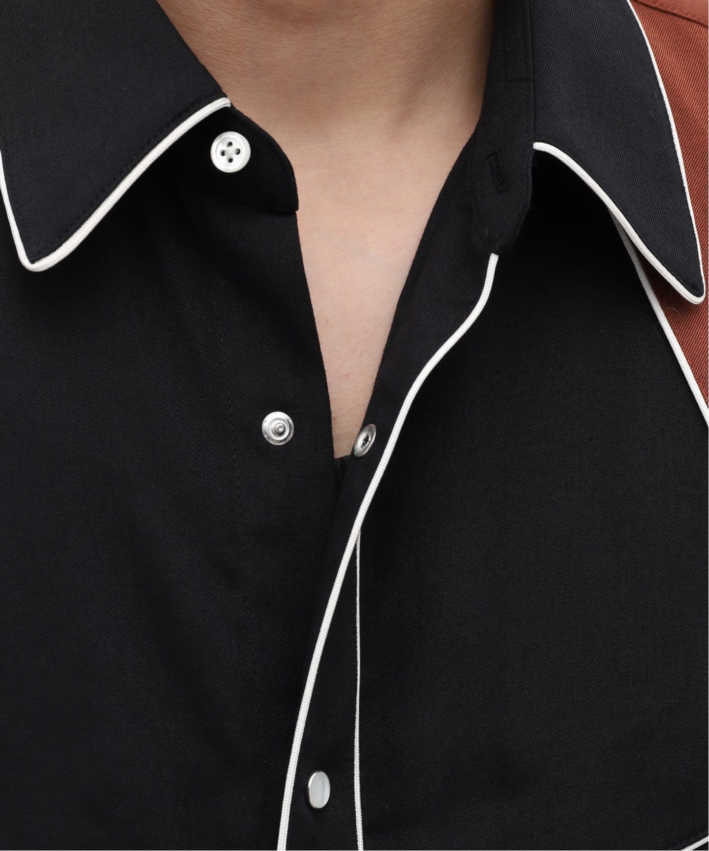 ウールツイル ウエスタンシャツ（シャツ／ブラウス）｜EDIFICE