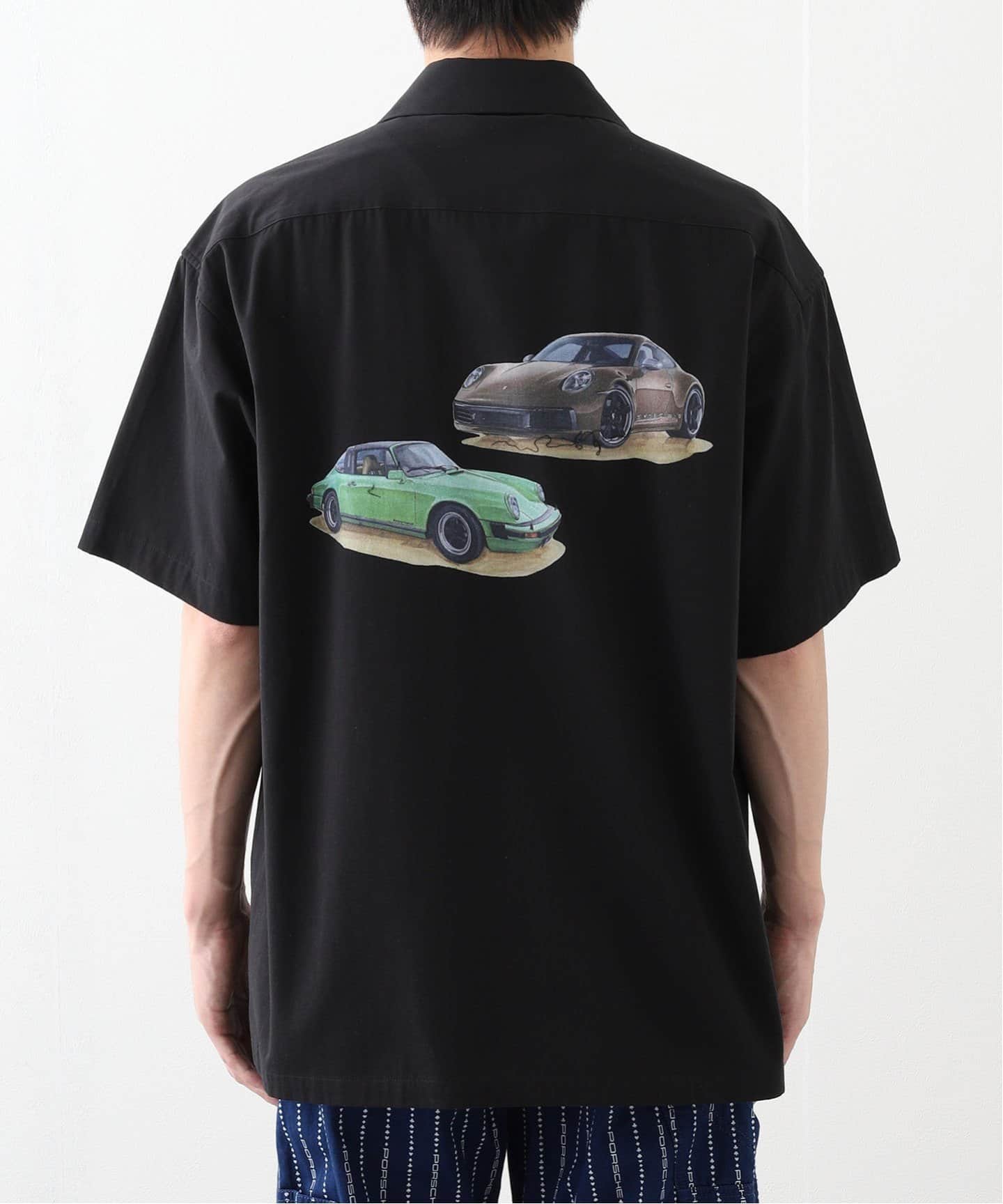 PORSCHE × POGGY OPEN COLLAR SHIRT（シャツ／ブラウス