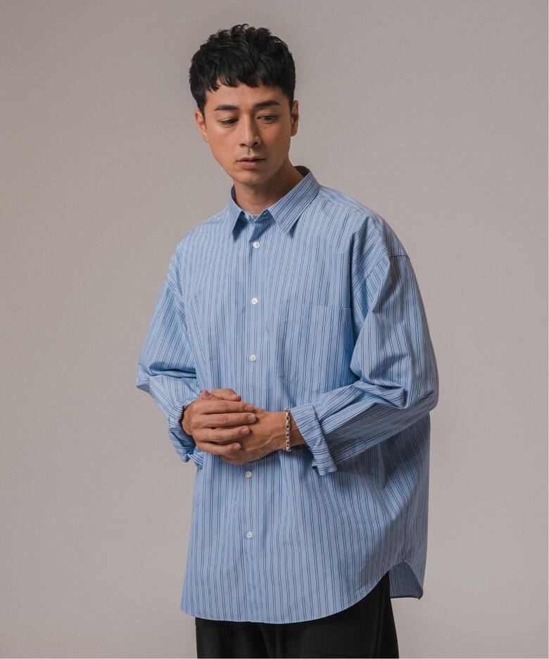 THOMAS MASON(トーマスメイソン) オーバーサイズ レギュラーカラー  