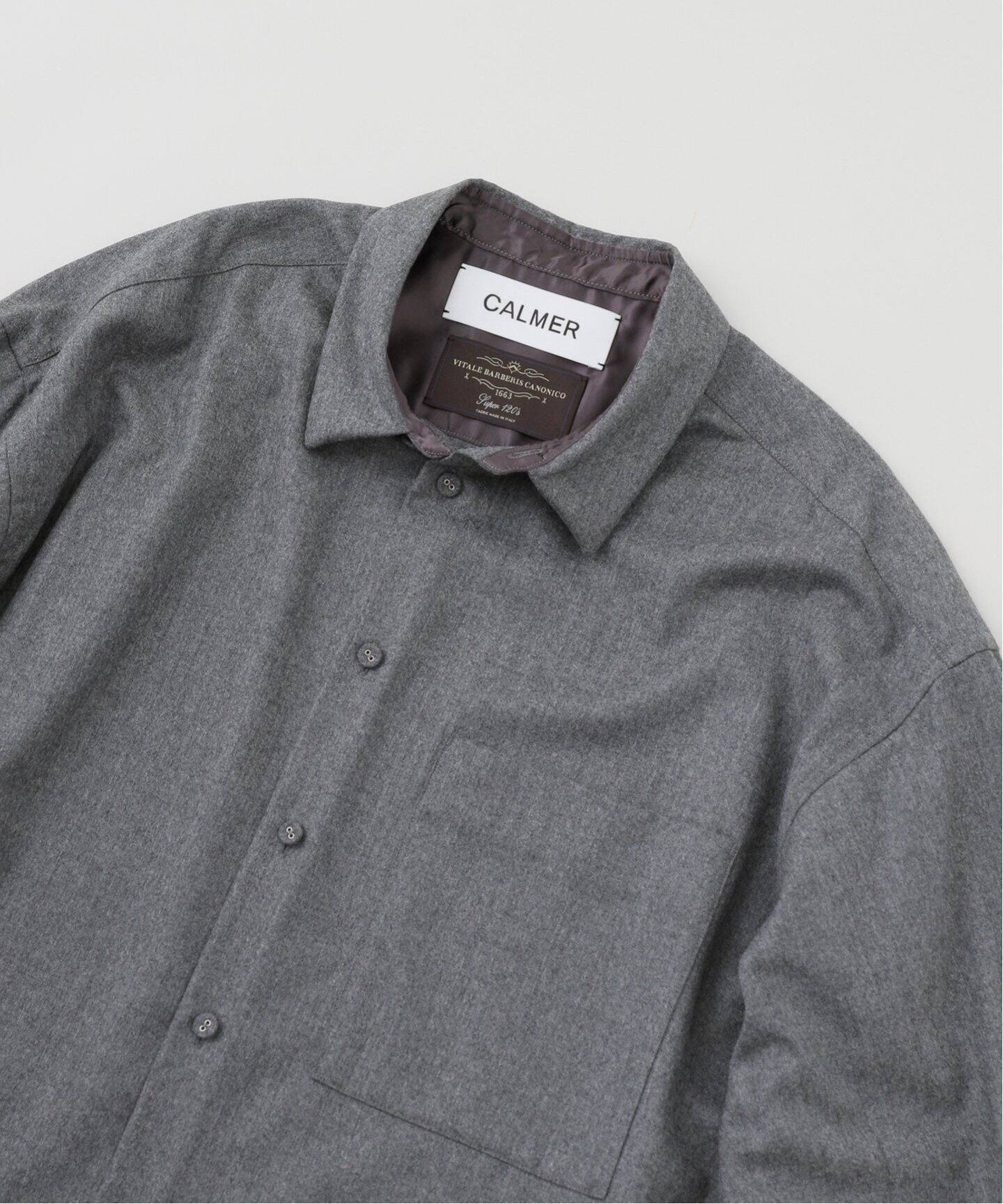 CALMER(カルメール) 別注 CANONICO シャツ（シャツ／ブラウス 