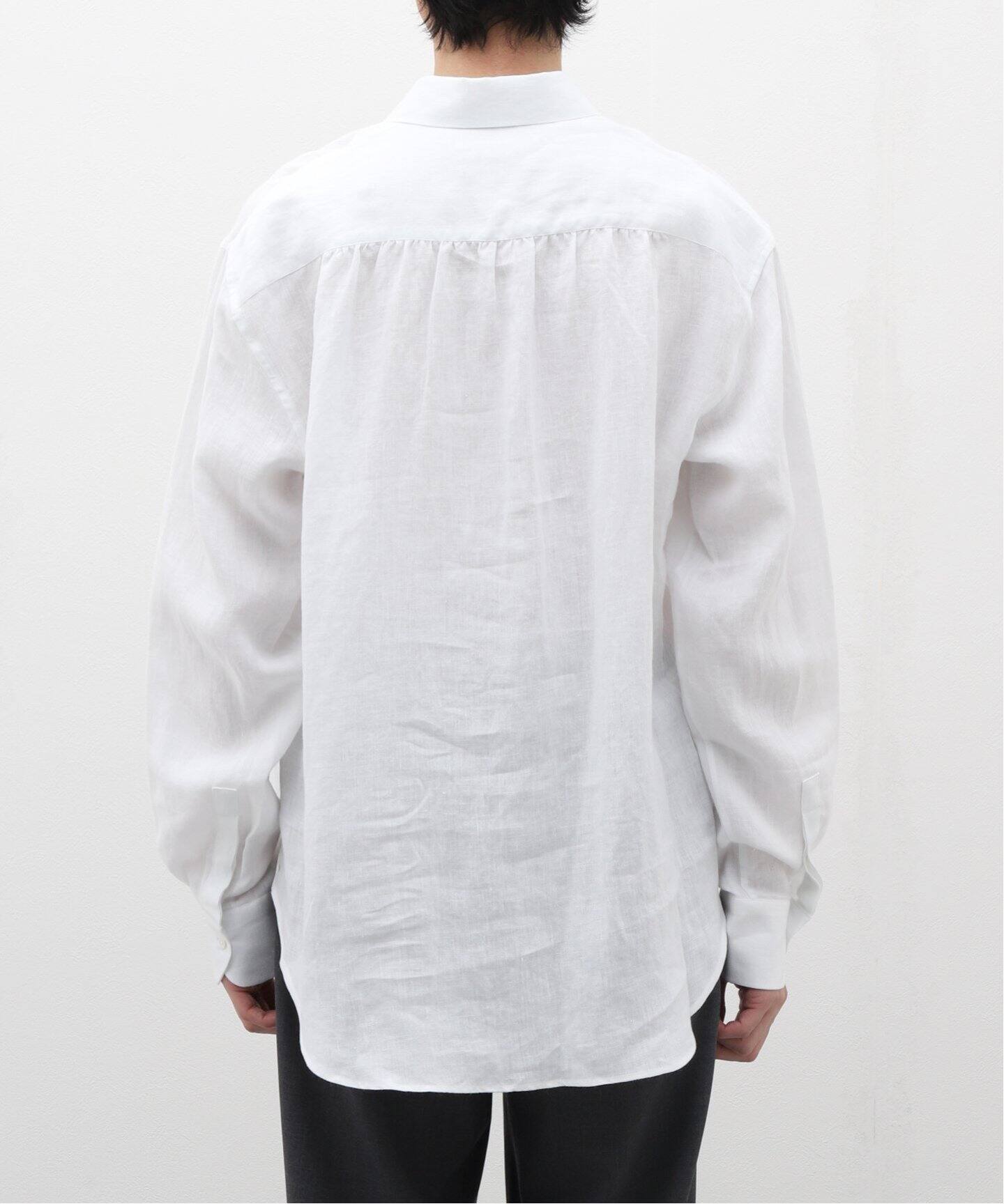 Bourrienne Paris X / ブリエンヌ パリ ディス】Linen Pullover Shirt 
