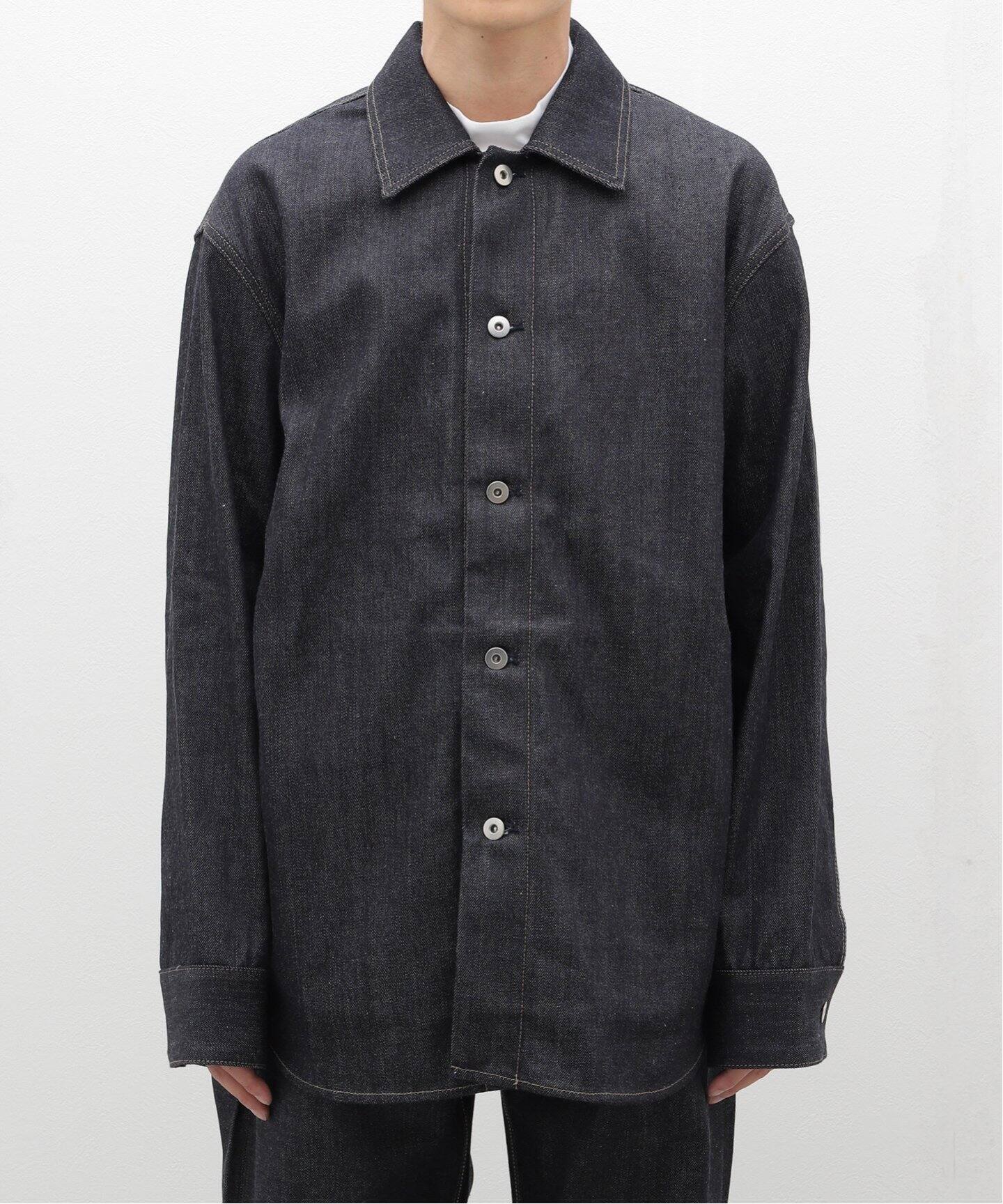 JIL SANDER ジルサンダー ジップアップシャツSHIRT E 10