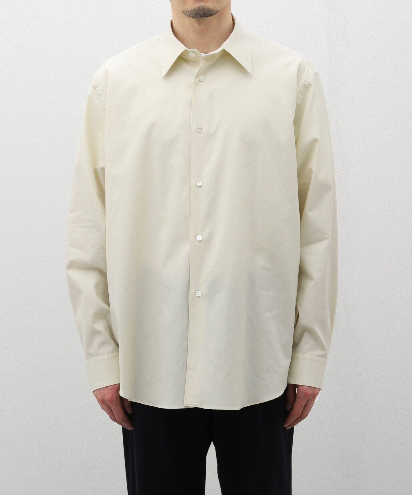 AURALEE / オーラリー】WASHED FINX TWILL SHIRT（シャツ／ブラウス 